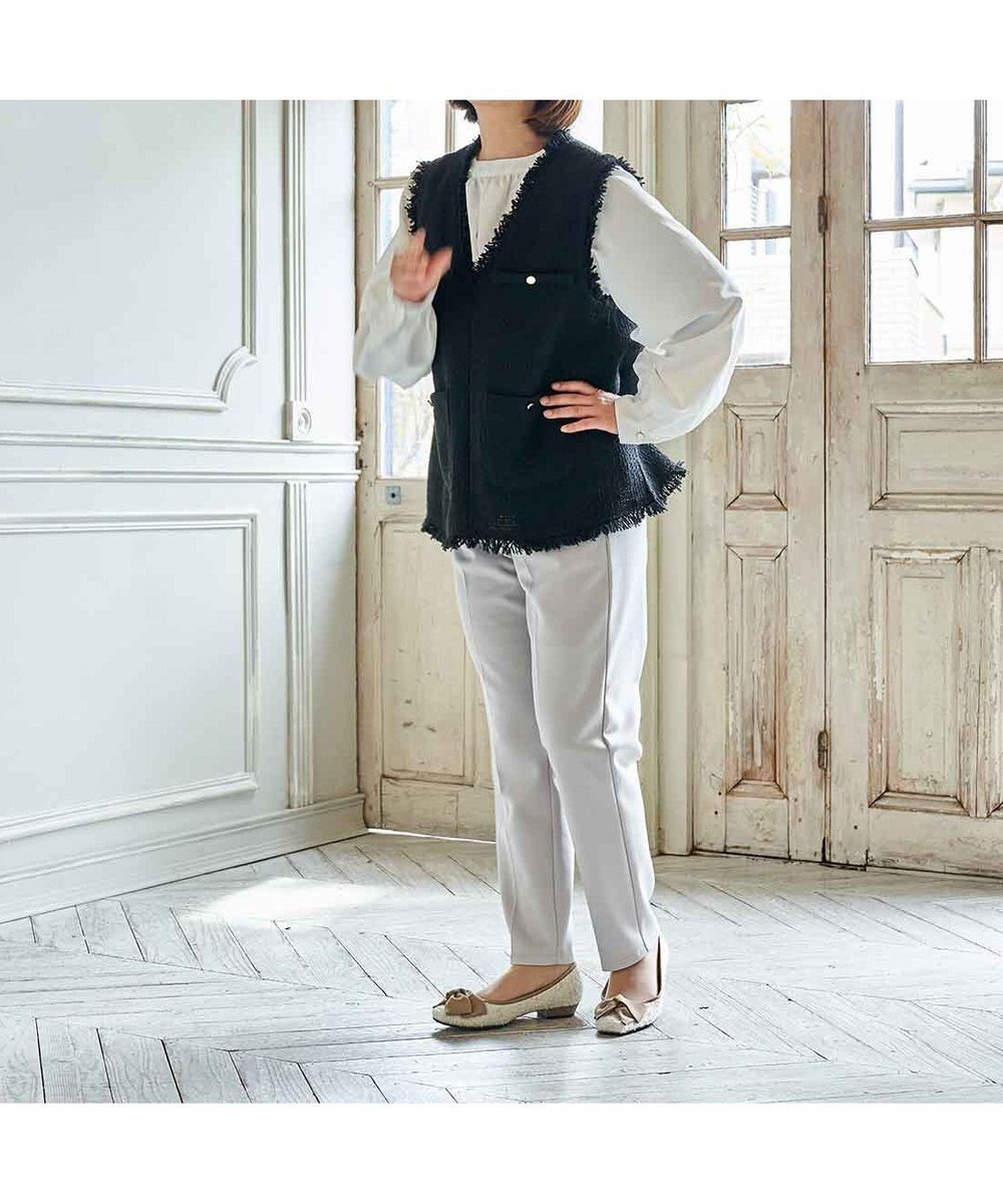 Riz raffinee <Riz raffinee>グログランリボンバレエパンプス 