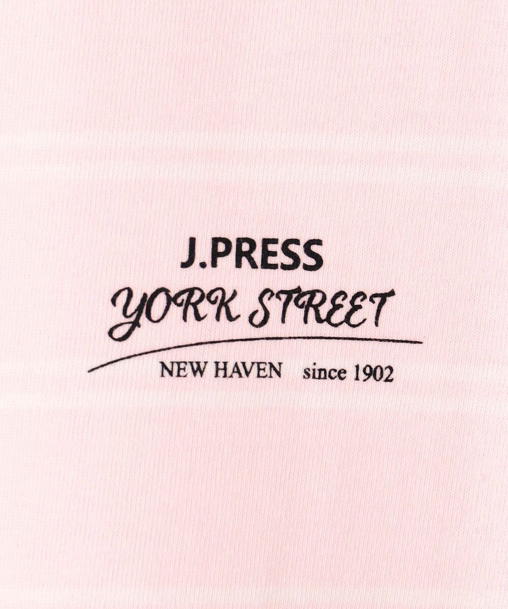 J.PRESS YORK STREET 【WOMEN】キャップスリーブ ボーダーTシャツ 