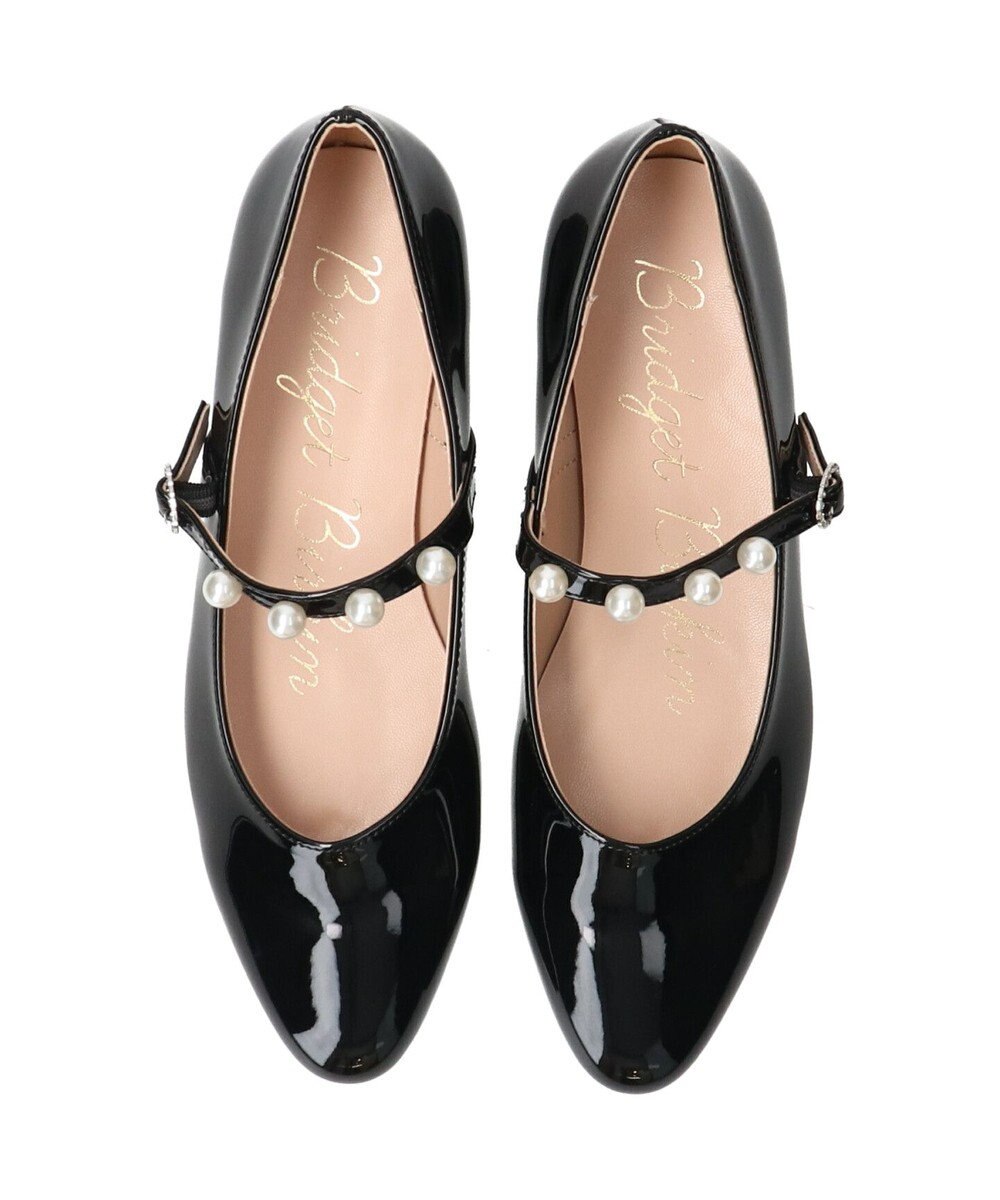 Bridget Birkin 【Bridget Birkin】パールストラップメリージェーンパンプス 