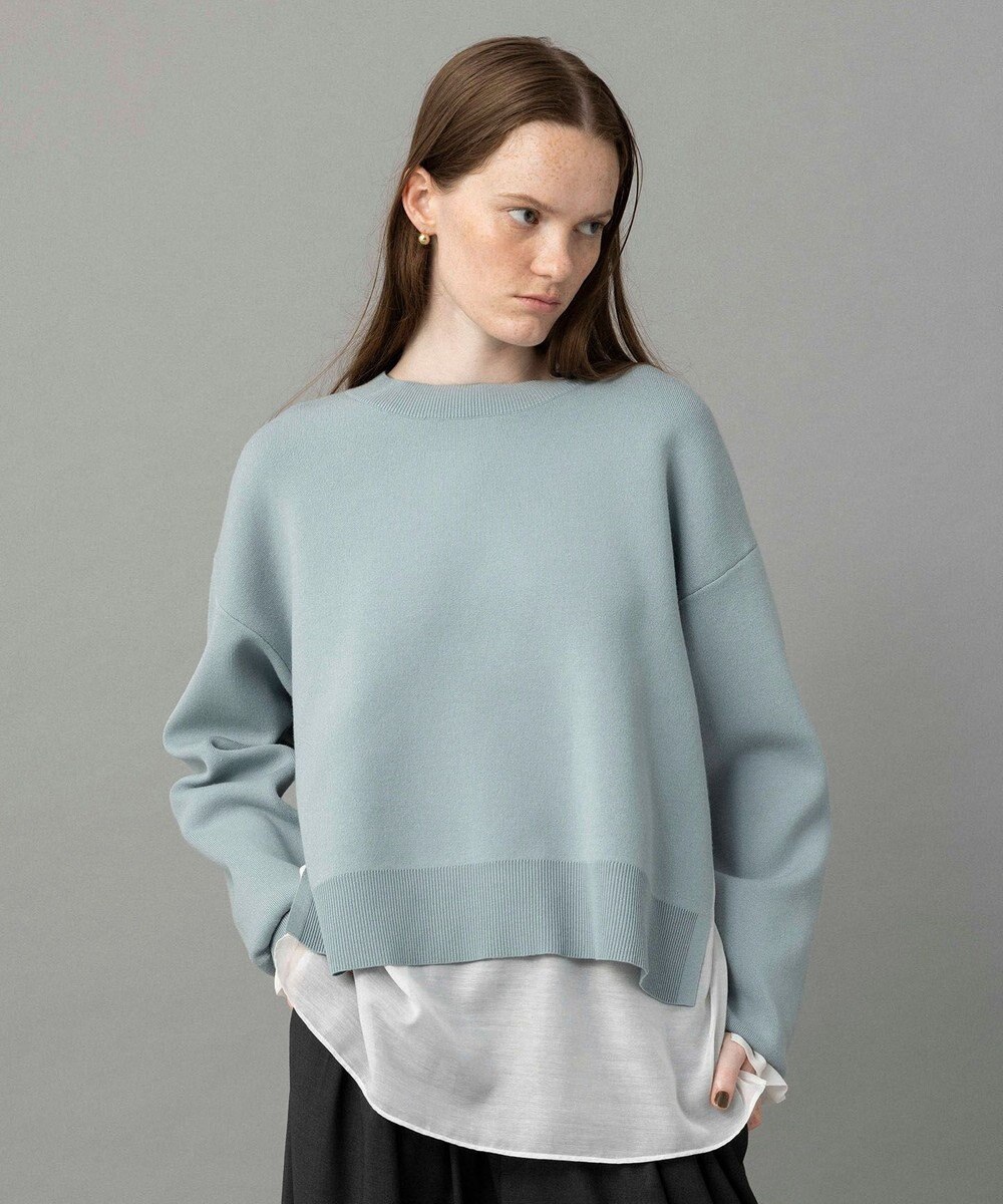 NAVE 【ReNAVE・洗える】シアーボイル ブラウス 