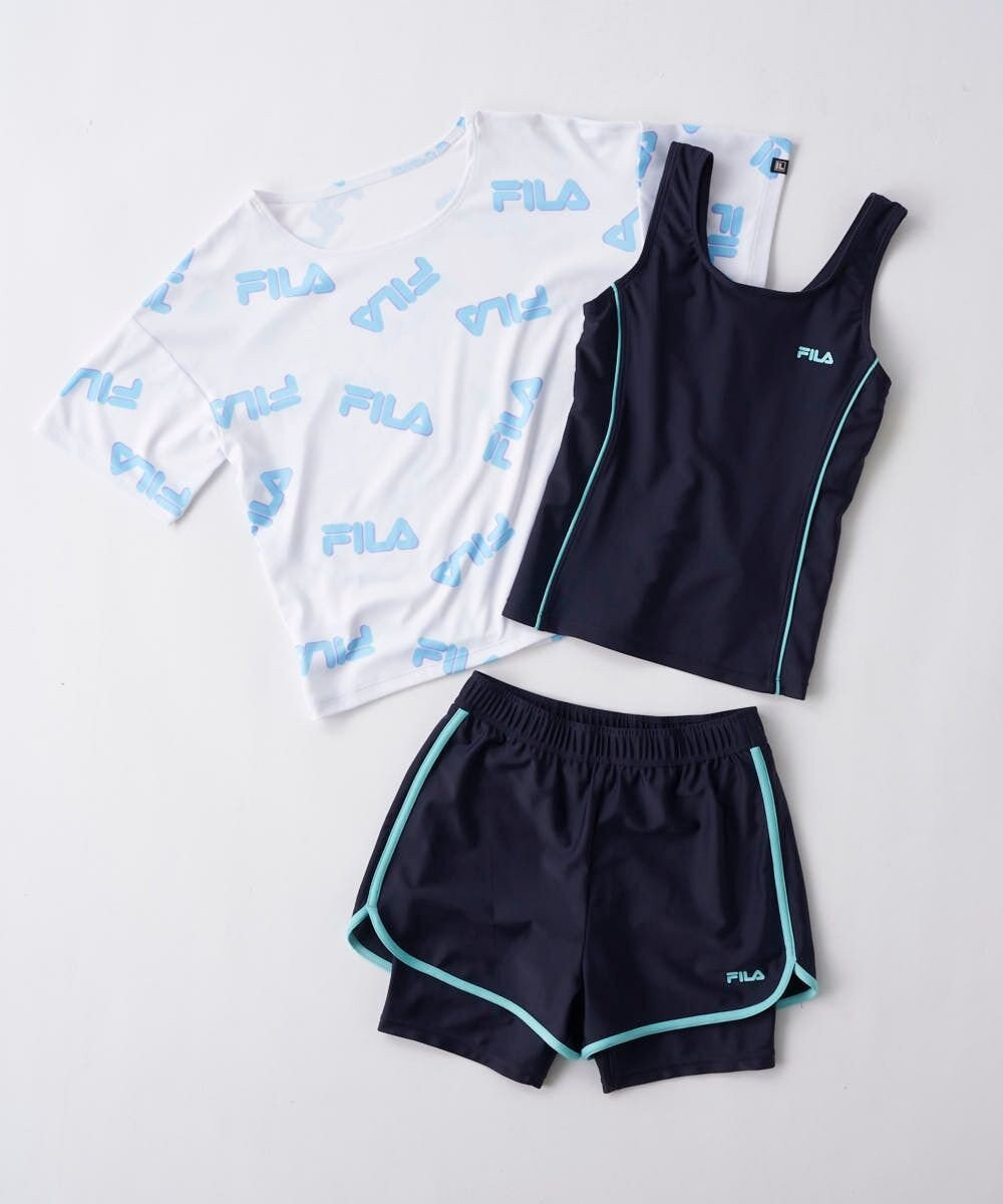 OP／FILA 【FILA】Tシャツ付きスクール水着 