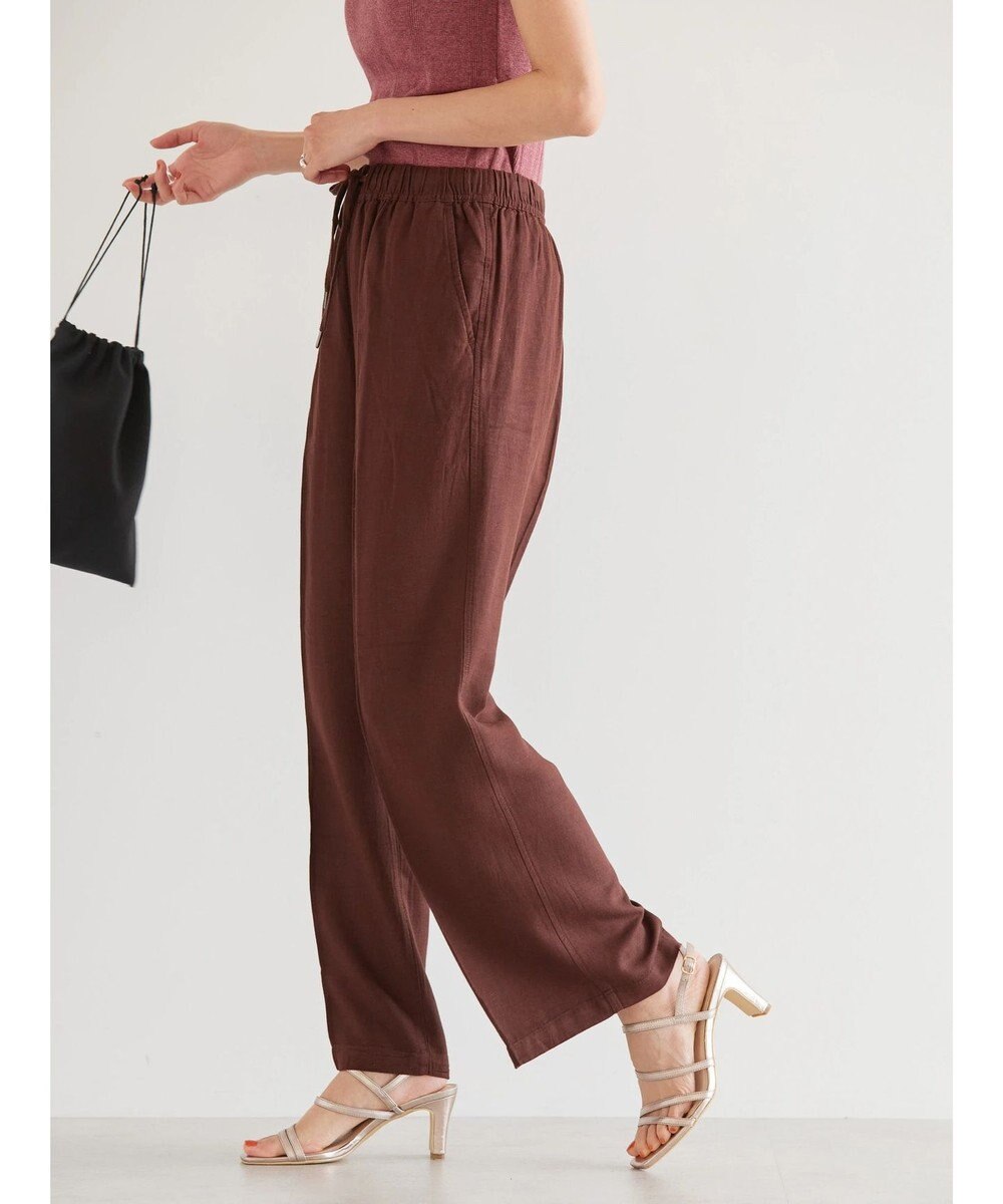 AMERICAN HOLIC リネンブレンドワイドイージーパンツ 