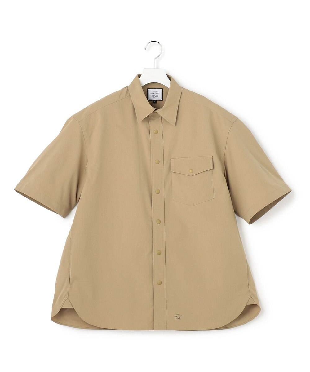 J.PRESS YORK STREET 【UNISEX】リップストップ半袖シャツ 