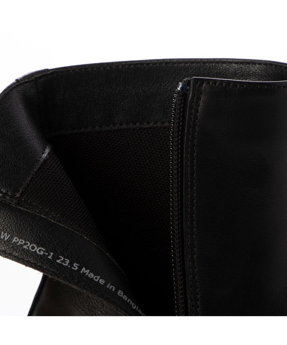 ing <ing>【WEB限定】ボリュームソールラウンドショートブーツ 