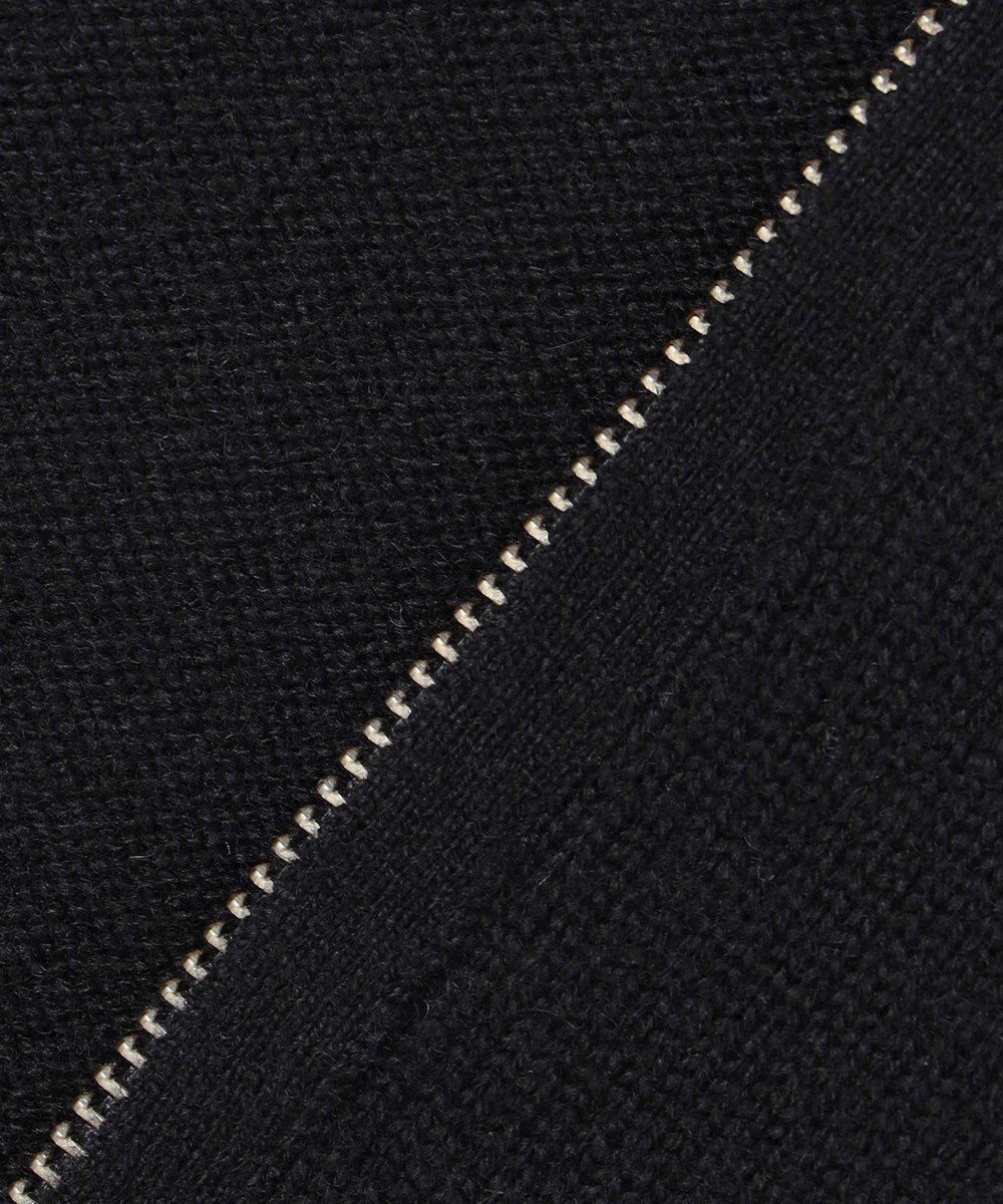 ICB L 【新色追加】ソフトカシミヤミックス ニットトラックジャケット 