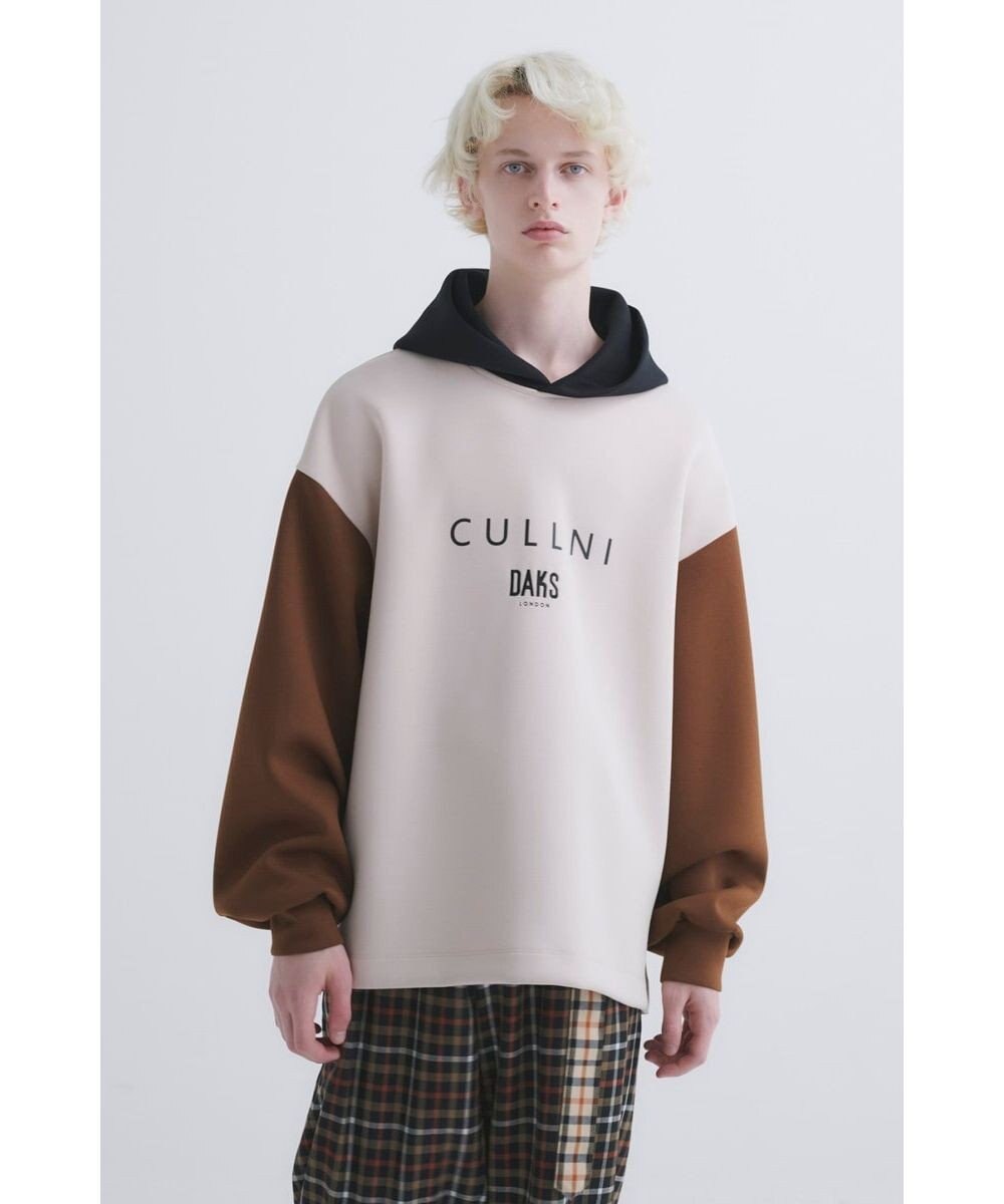 DAKS CULLNI for DAKS ロゴプルオーバーフーディ 