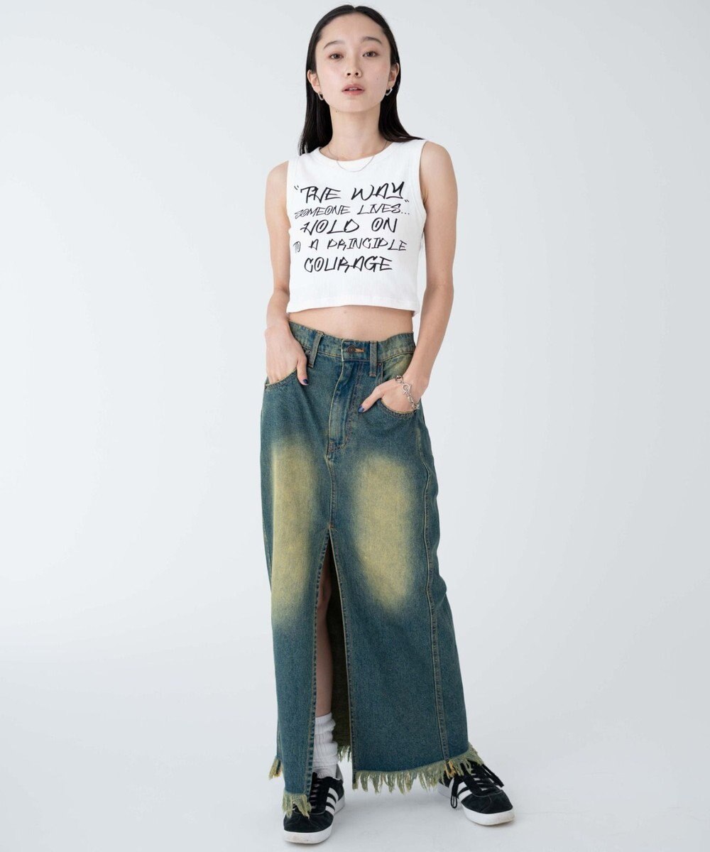 WEGO 【カップ付き】ハンドライティングプリントカップインタンク 