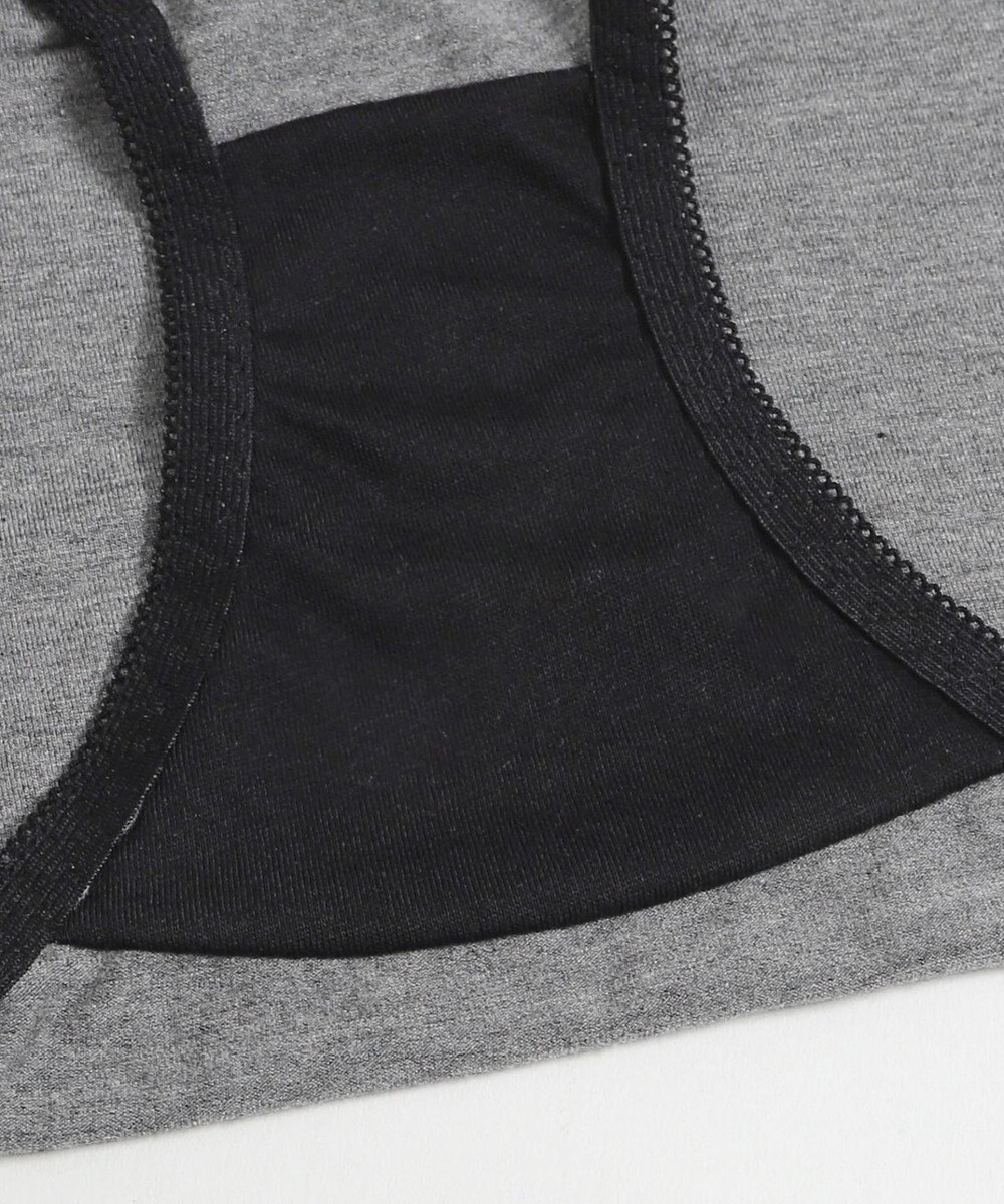 WEGO 【ブラトップ＆ショーツセット】Liliane　Ciel　ロゴテープ 