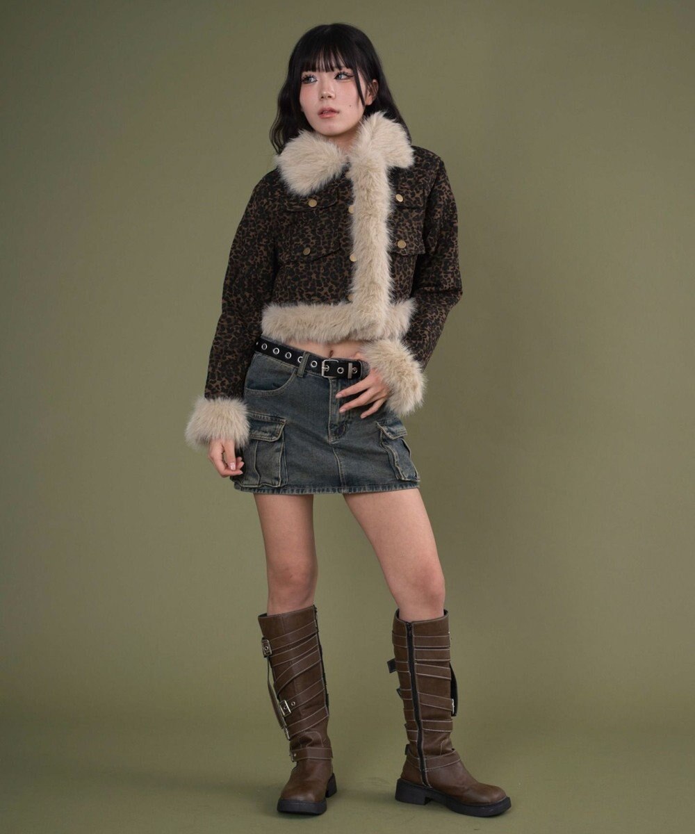 WEGO マルチポケットファーJKT 