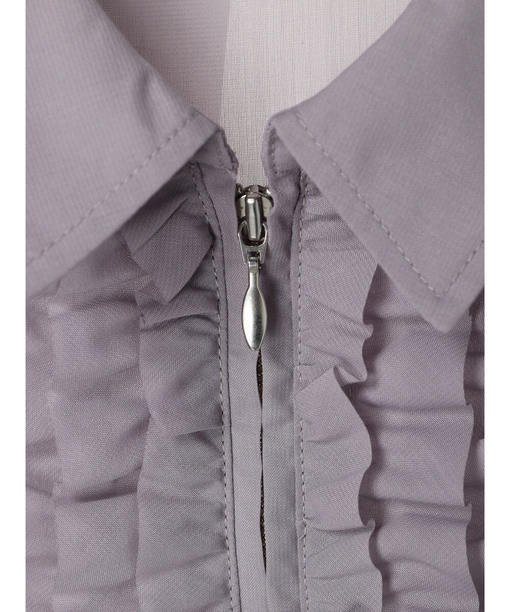 earth music&ecology フリルシャツ 