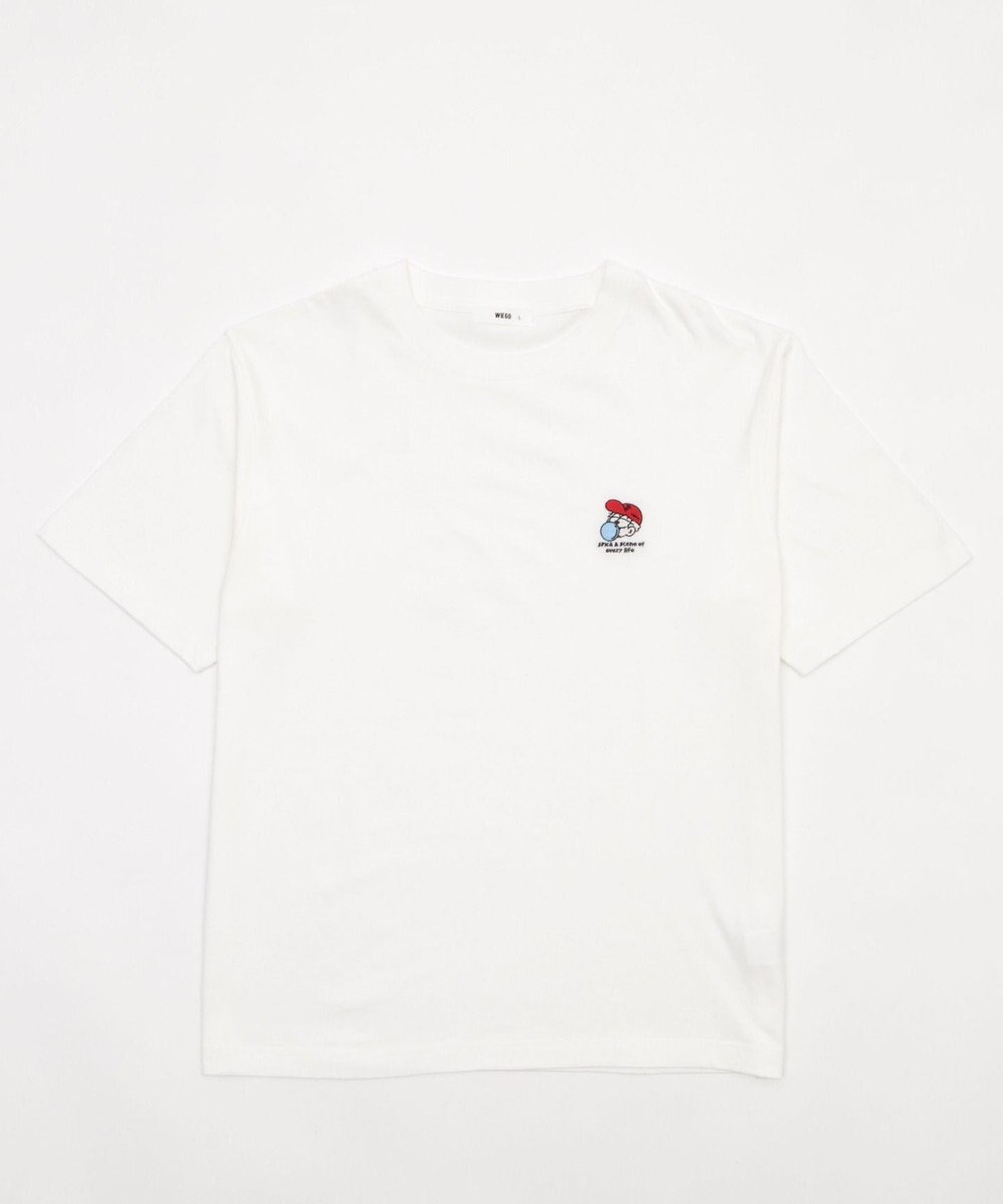WEGO 【MLサイズ展開/綿100%】グラフィックワンポイントT（SS） 
