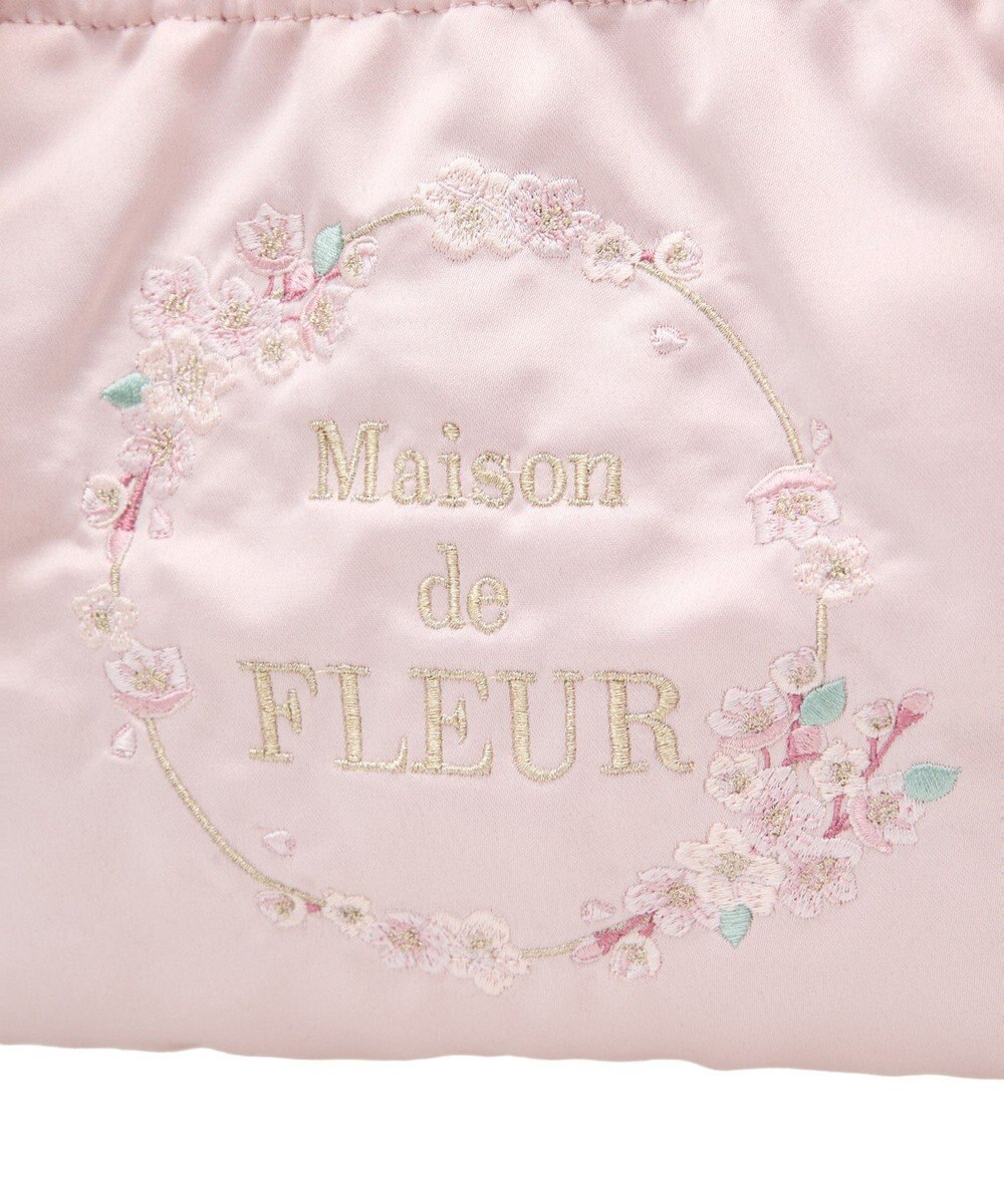 Maison de FLEUR sakuraダブルリボン2Wayトートバッグ 