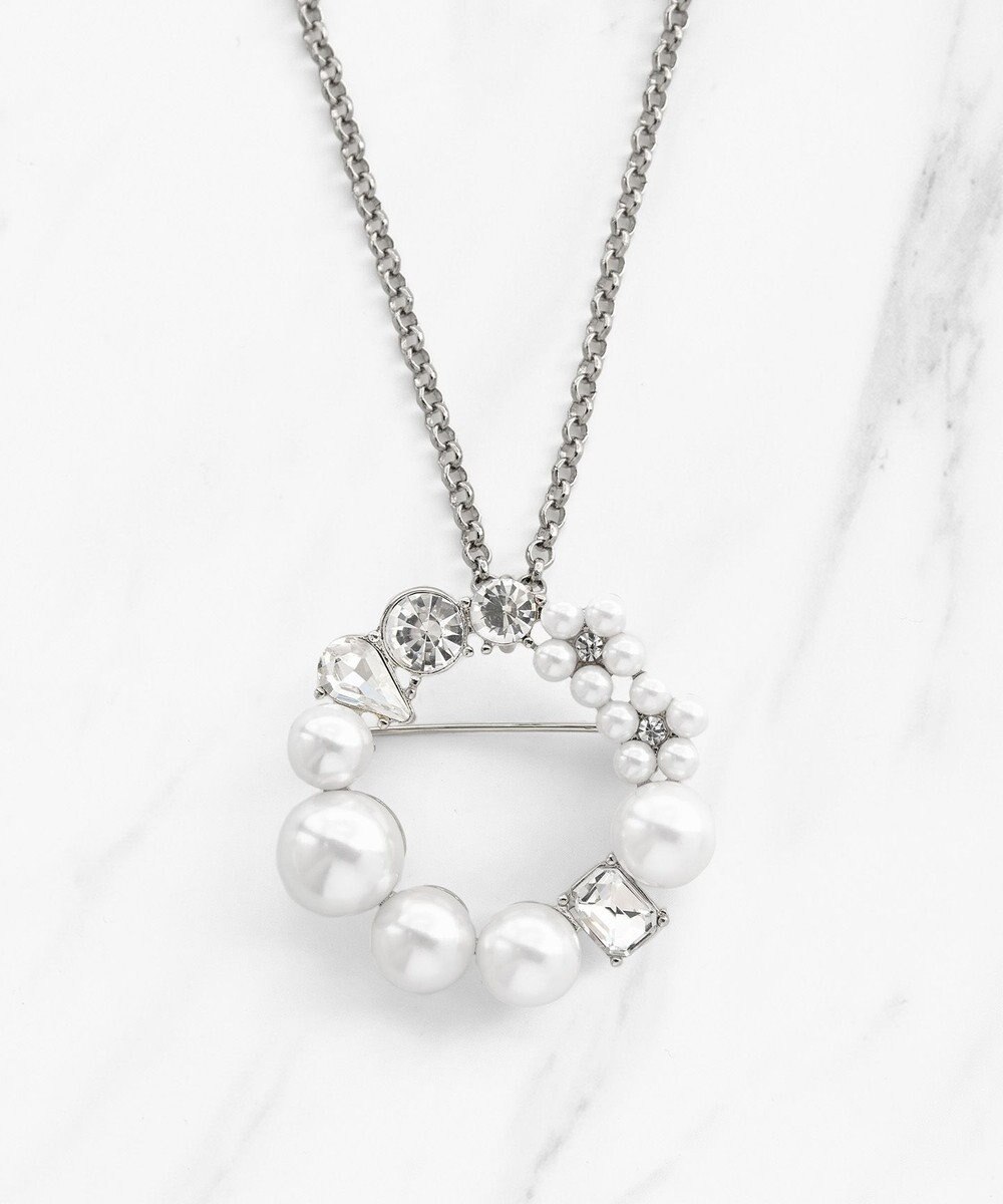 TOCCA PEARL INNOCENCE 2WAY BROOCH NECKLACE ブローチネックレス 