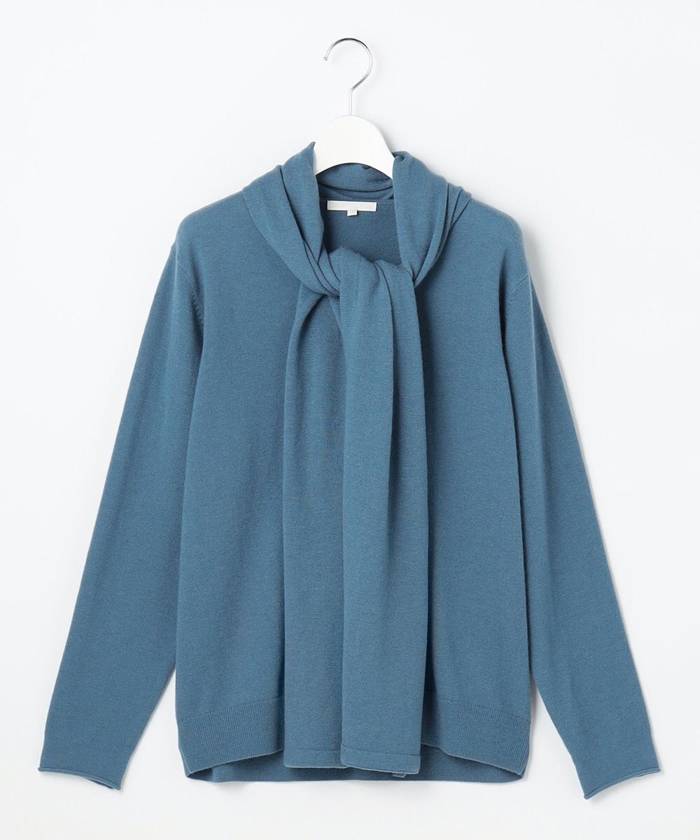 自由区 S 【SHIHOさん着用】ウールハイゲージVネック ニット 