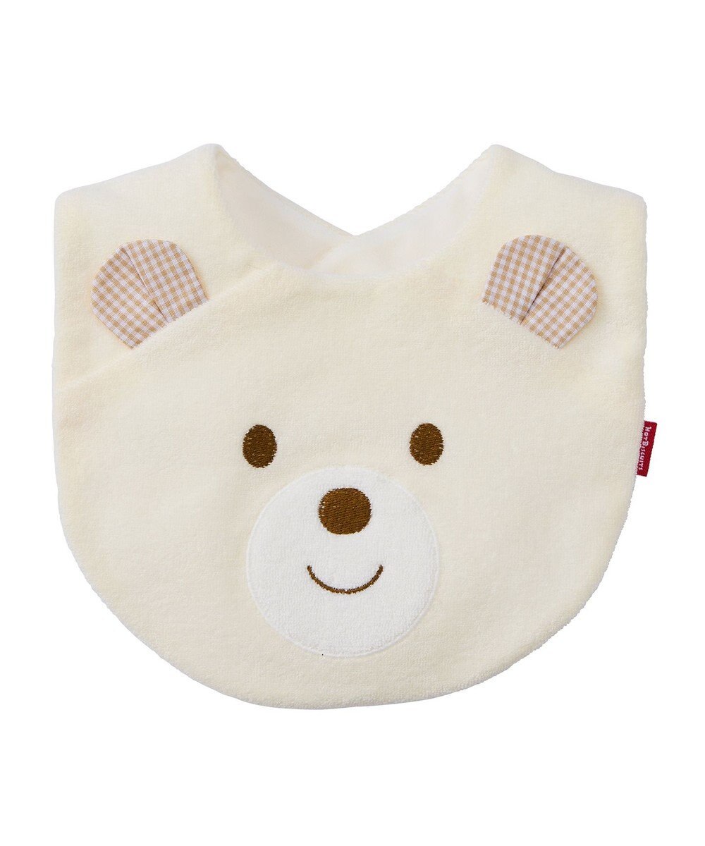 MIKI HOUSE HOT BISCUITS 顔ドンシリーズ はっ水素材 スタイ 