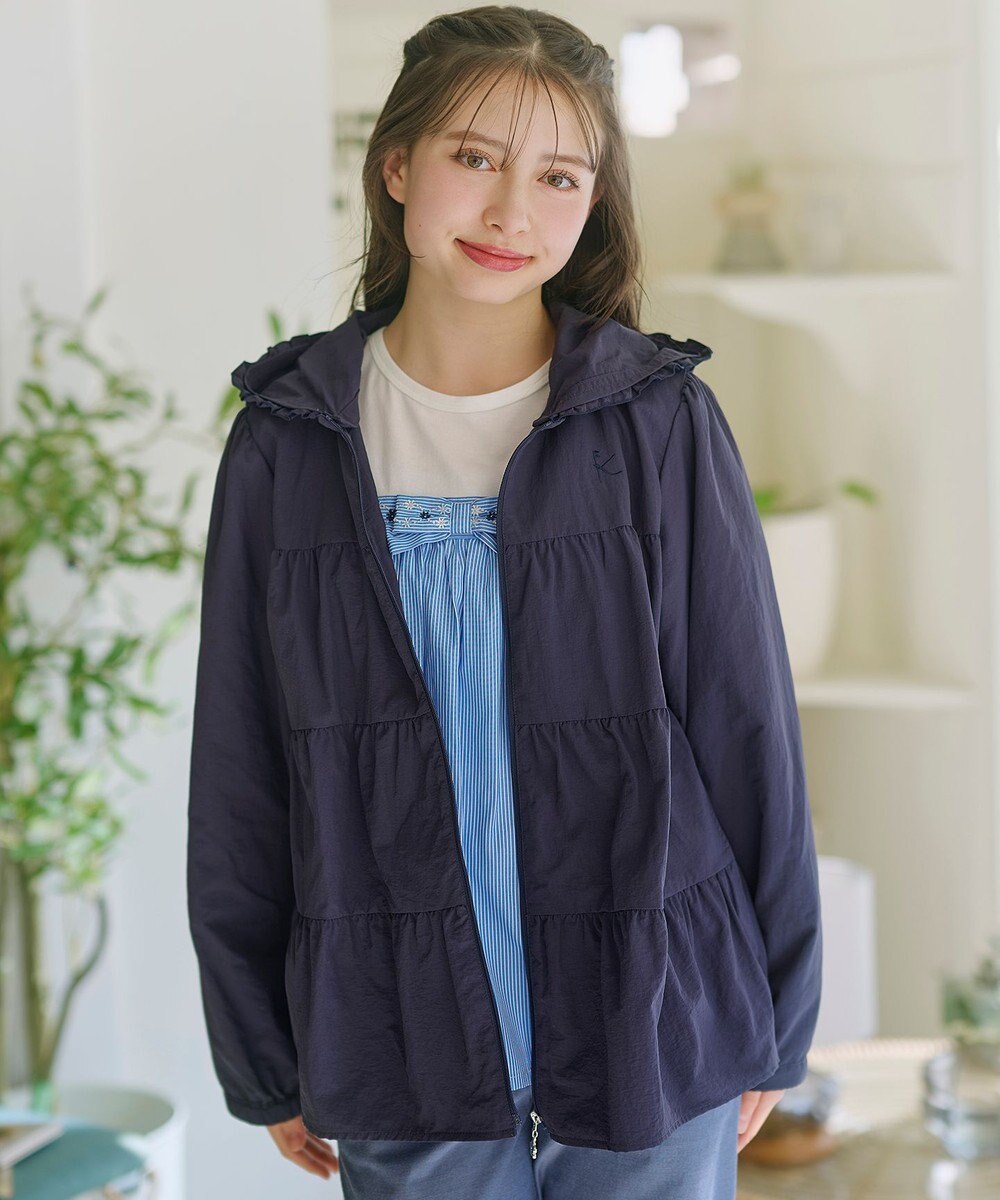 組曲 KIDS 【150-170㎝】 フラワーリボンチュニック 