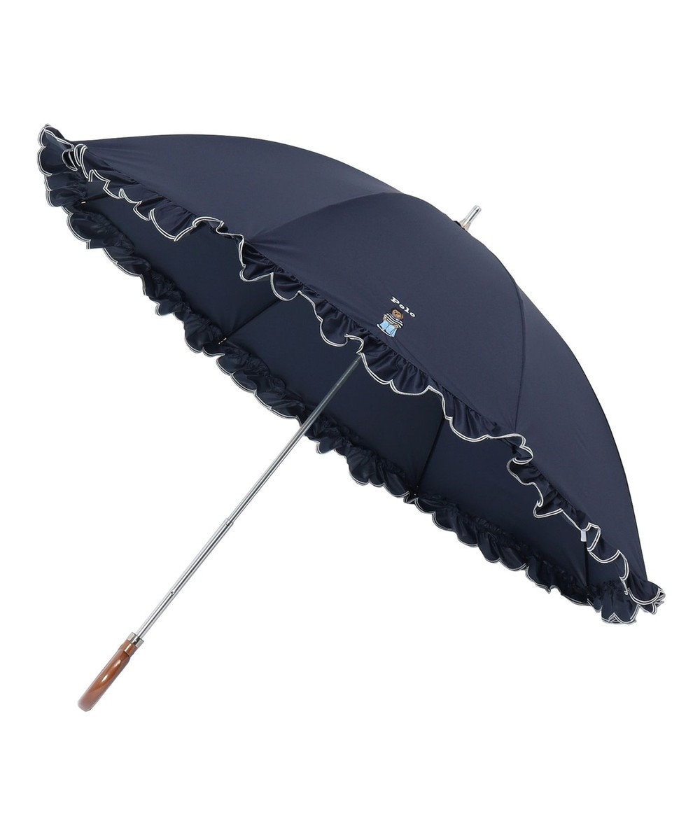 POLO RALPH LAUREN【WEB限定】晴雨兼用日傘 長傘 ワンポイントベア刺繍 