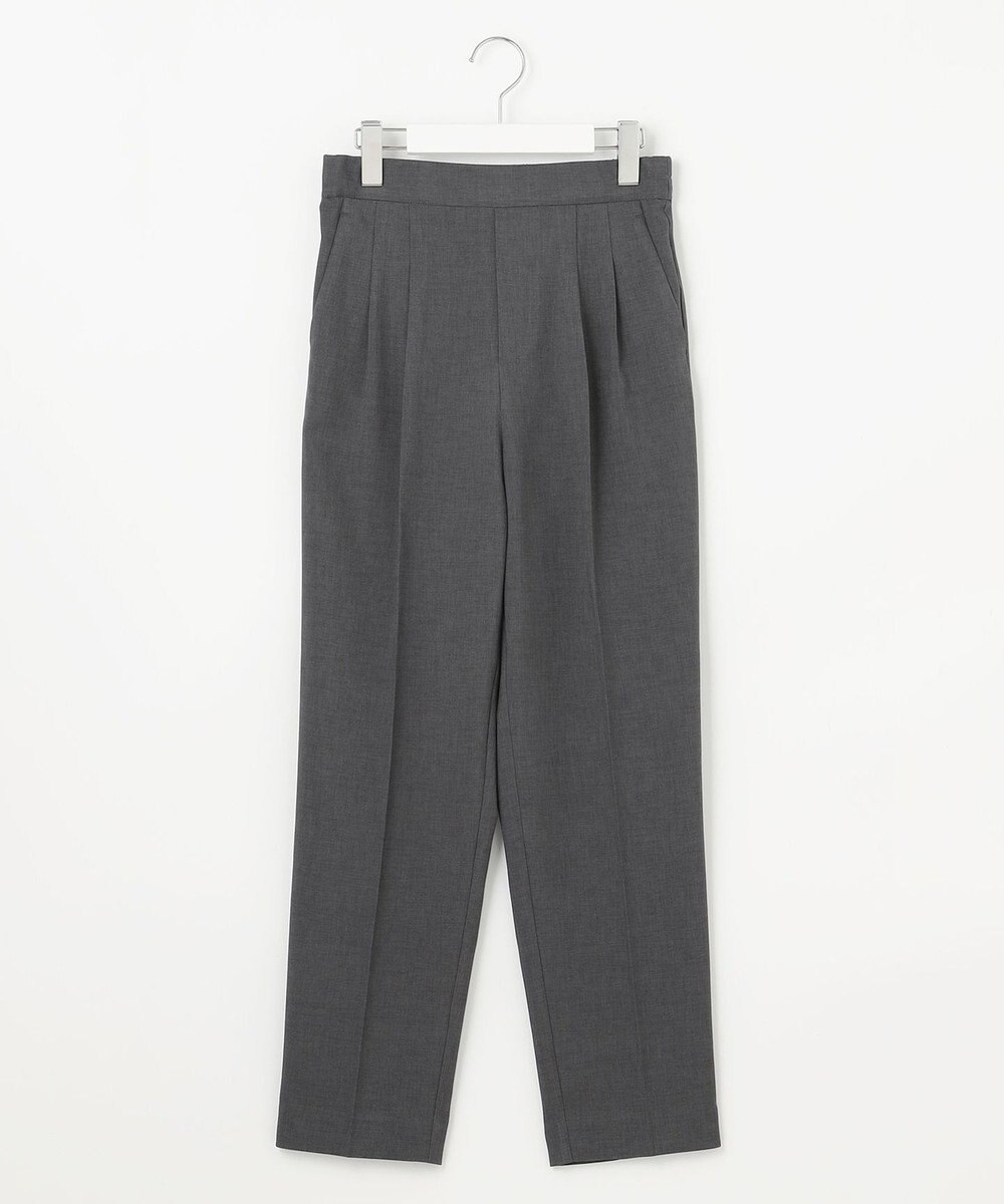 Feroux 【洗える】美シルエットカラーテーパード パンツ 