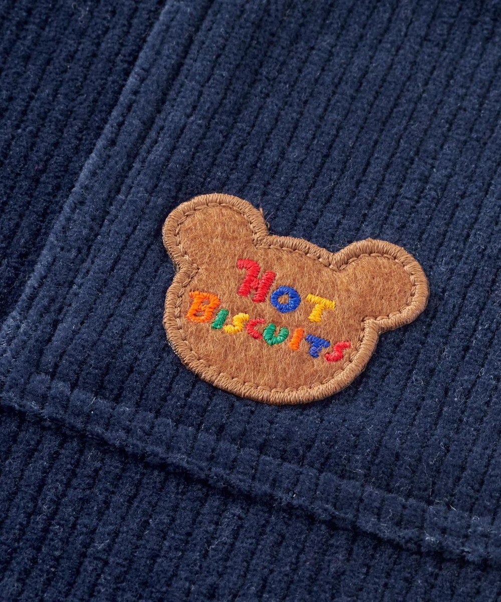 MIKI HOUSE HOT BISCUITS 【80-120cm】 ストレッチニット コーデュロイパンツ 