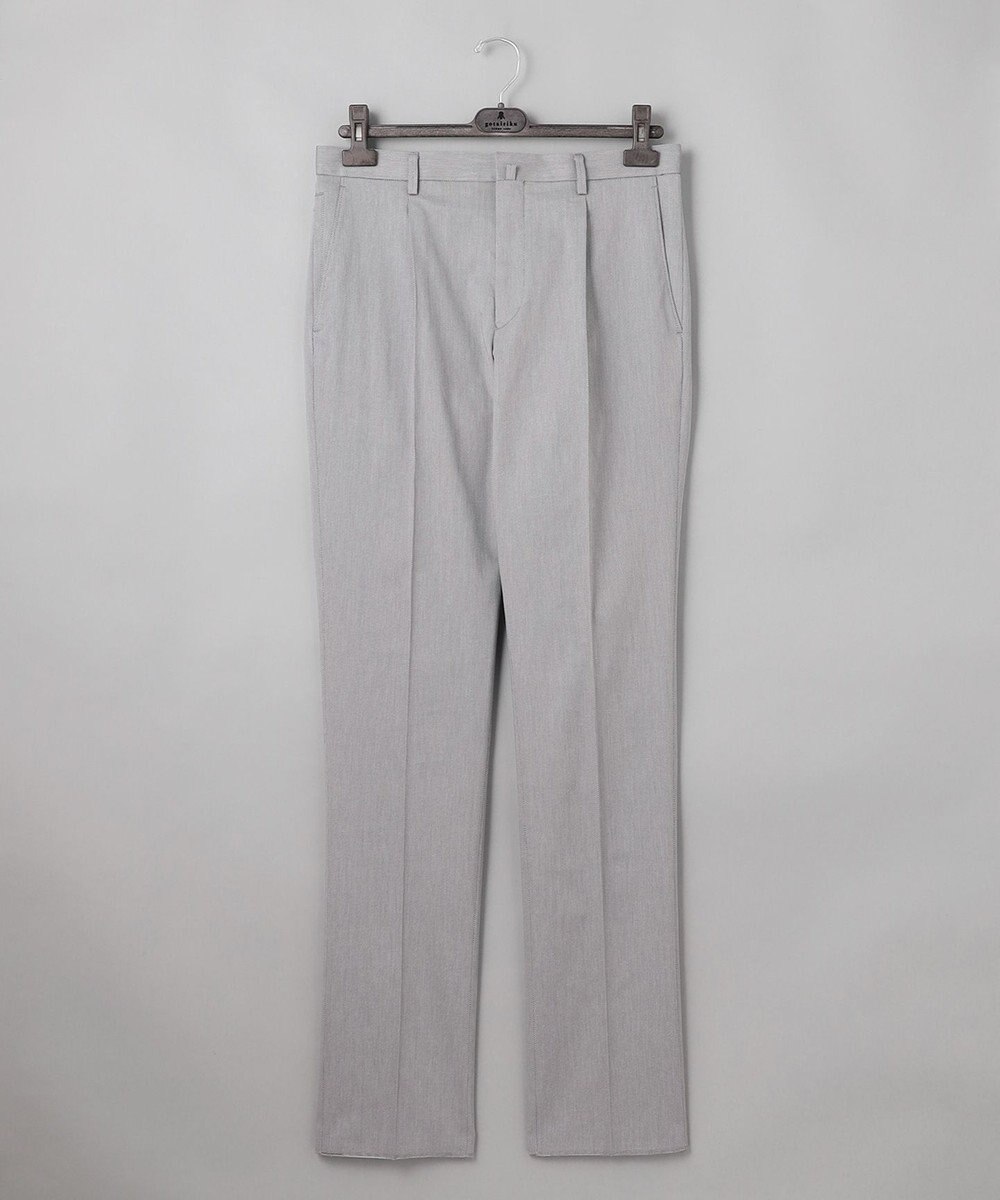 GOTAIRIKU 仕事で着られる綿パン【吸水速乾/ストレッチ/折り目加工】クールマックスコットンパンツ_1タック(25年モデル) 