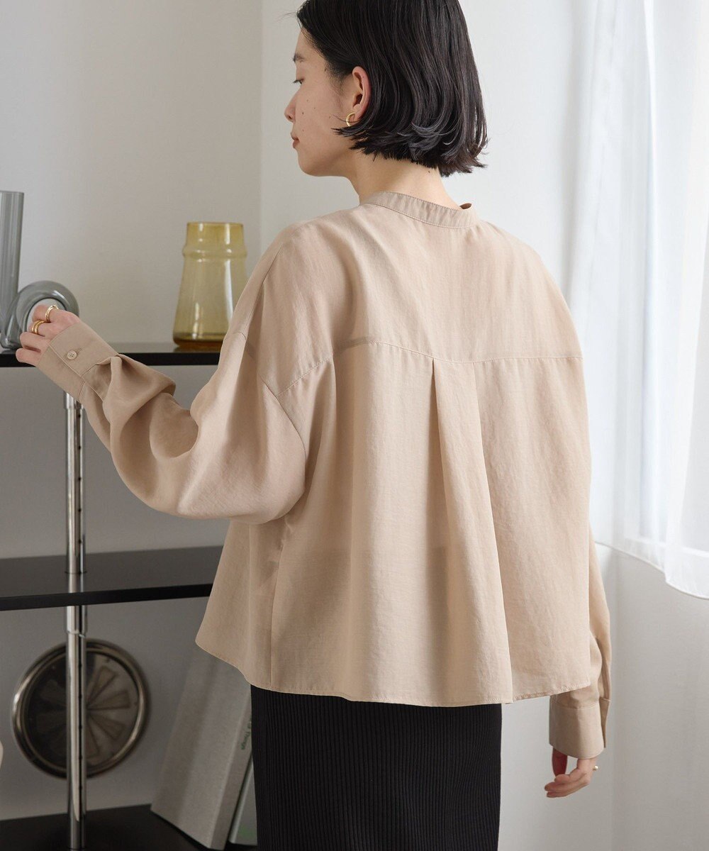 AMERICAN HOLIC シアーショート丈ブラウス 