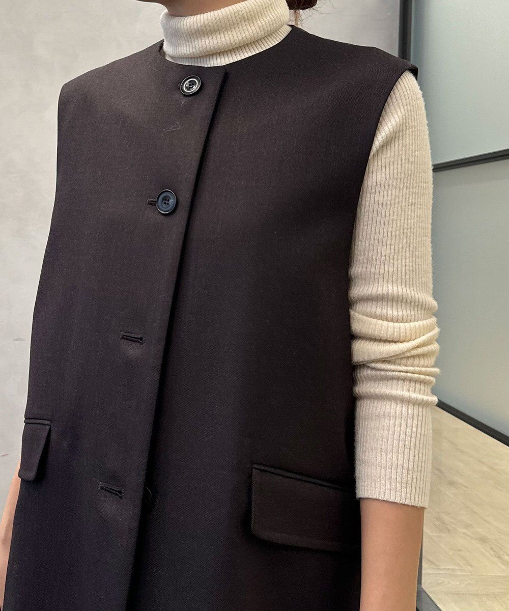 #Newans 大人気ジレが新素材で再登場！チュニックジレ 