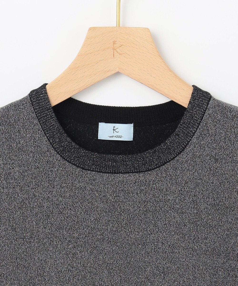 組曲 L 【WEB限定・2SET】シャイニーラメニット×チュールスカート 