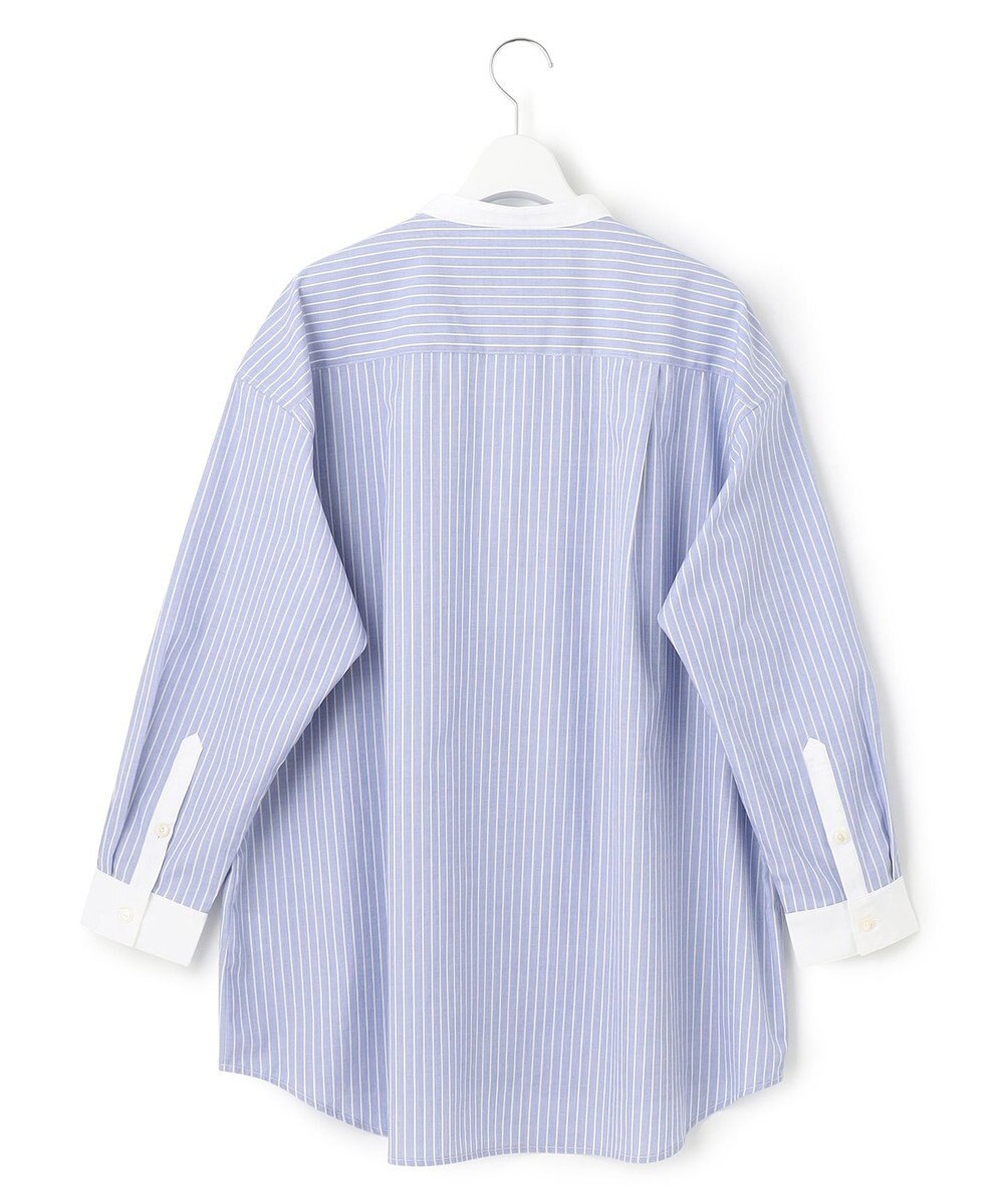 J.PRESS YORK STREET 【WOMEN】クレリックバンドドレス シャツ 