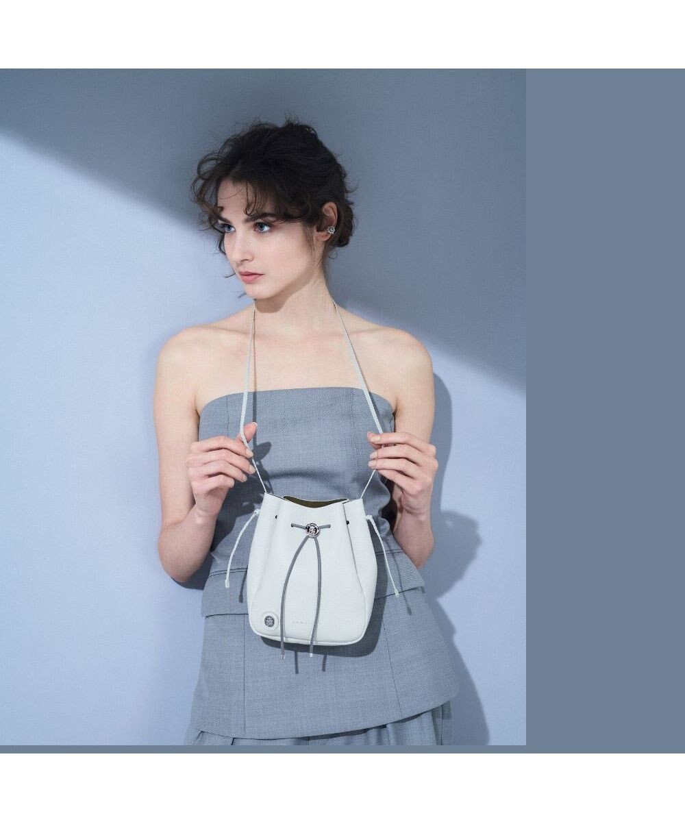 A.D.M.J. 【牛革】モーツァルト/巾着ショルダーS 