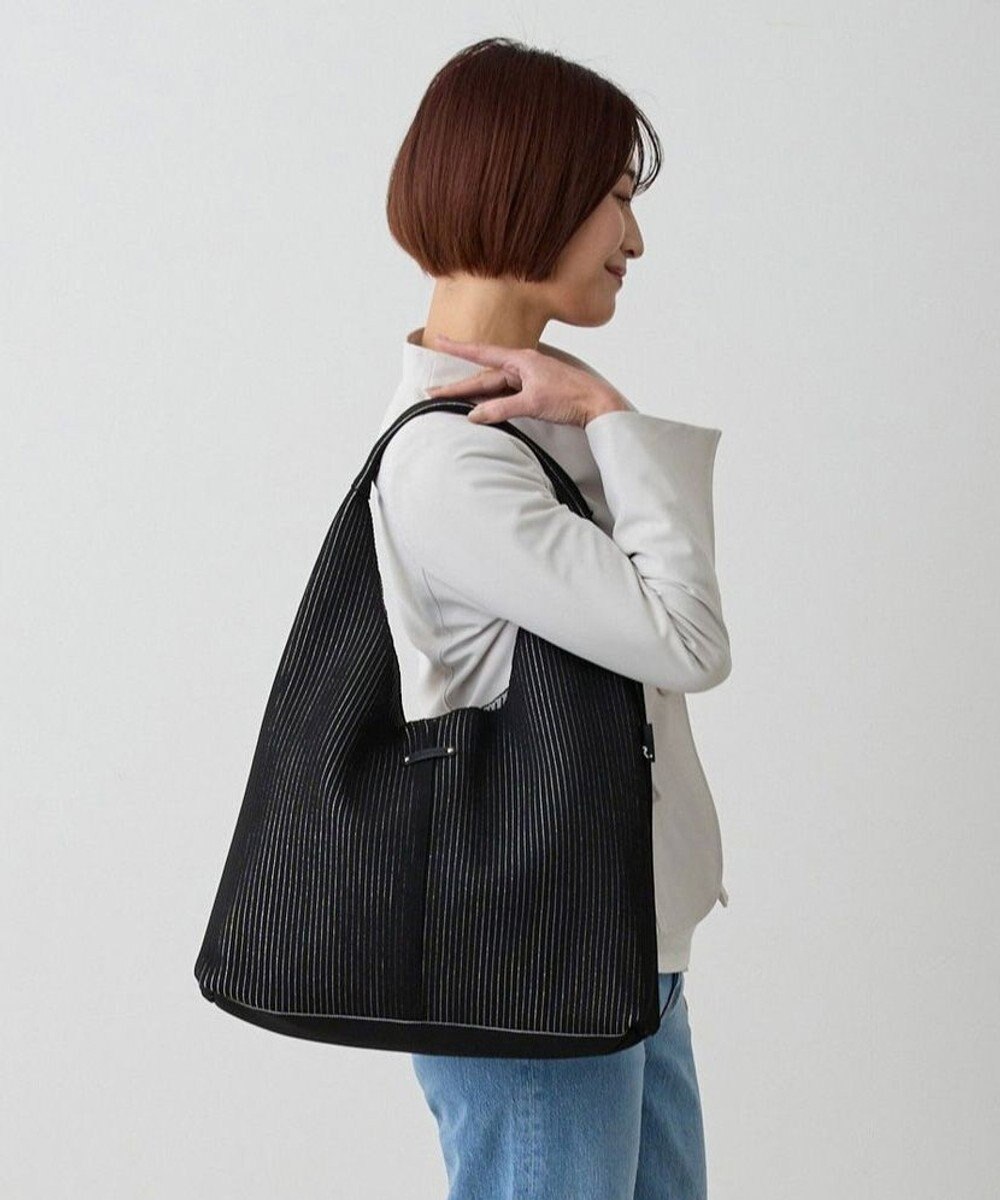 ROOTOTE 1061【ラメ糸ミックス-A4収納】LT.ラウンド.グリンプス.ニット-A 