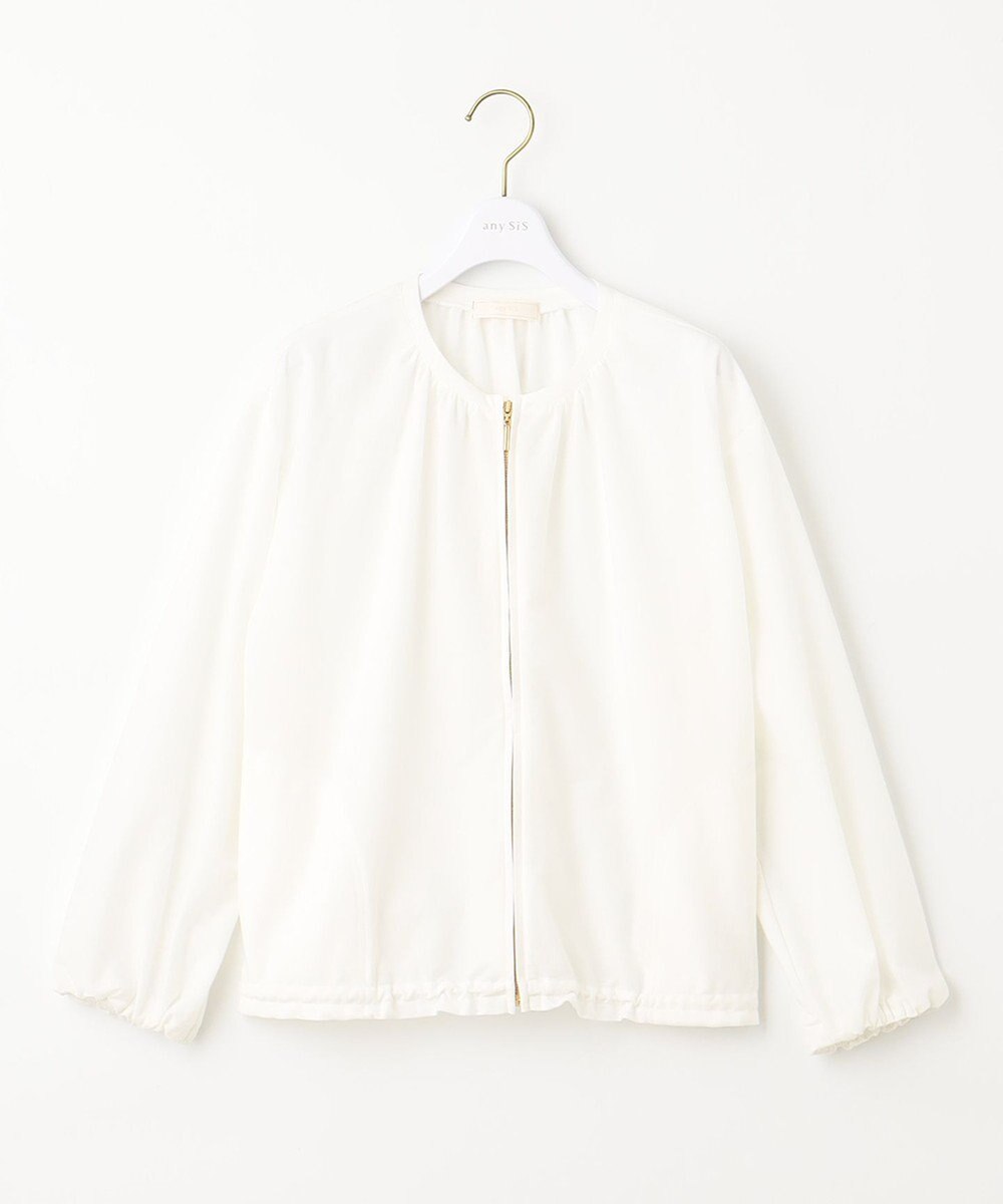 ANY SIS L 【洗える】シアーライト ブルゾン 