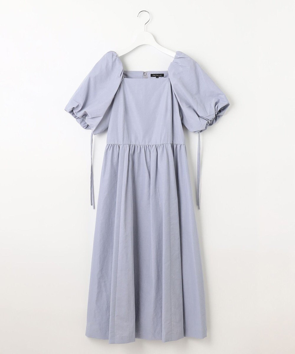 23区 【APPLAUDIR】スクエアネックタフタ ドレス 