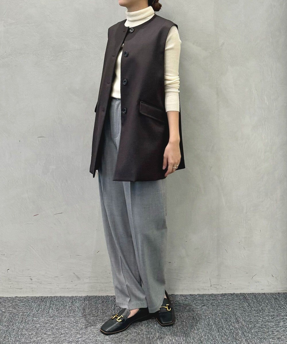 #Newans 大人気ジレが新素材で再登場！チュニックジレ 