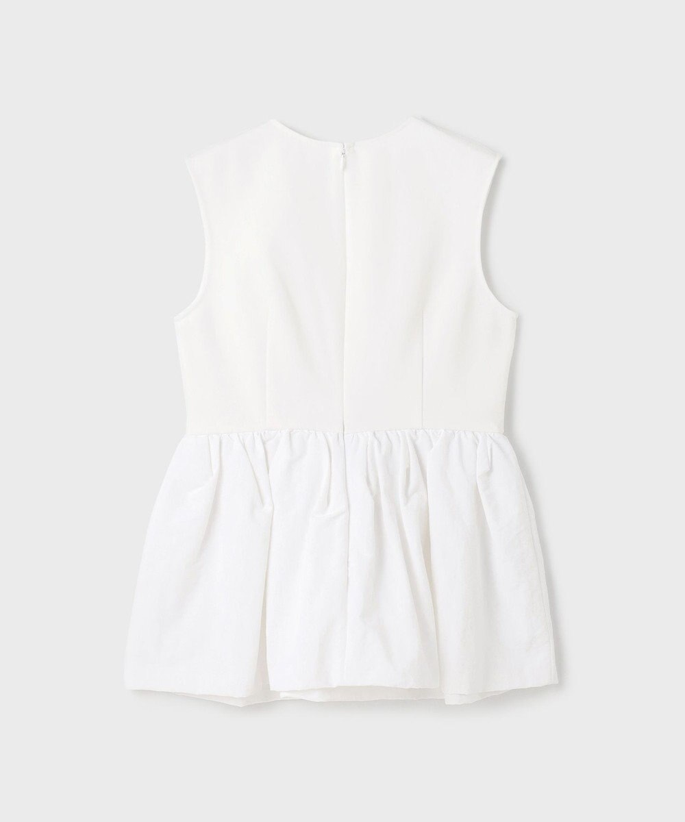 GRACE CONTINENTAL タフタペプラムトップ 