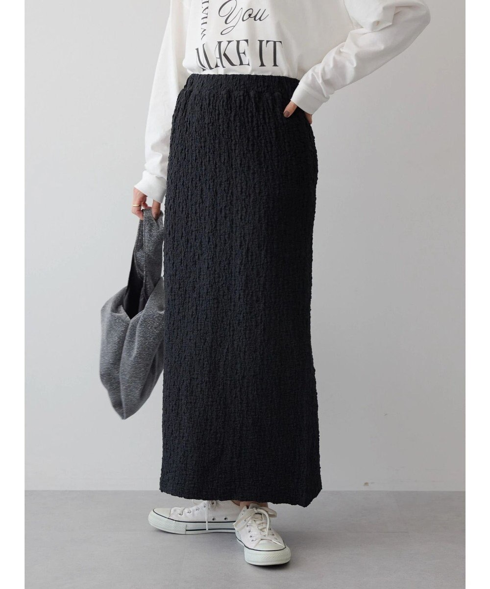 AMERICAN HOLIC フクレジャガードタイトスカート 