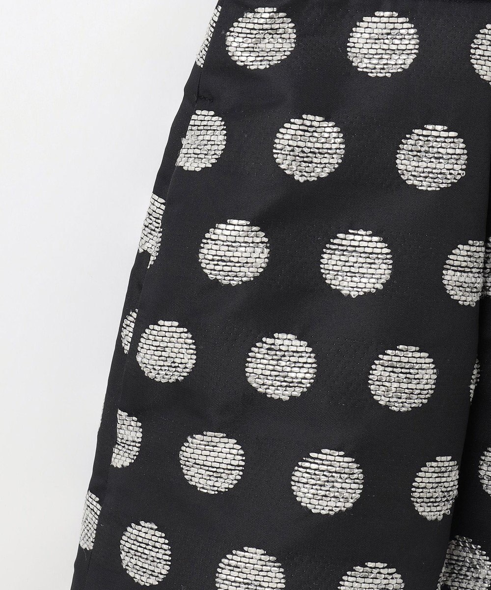 GRACE CONTINENTAL ラメドットジャガードスカート 