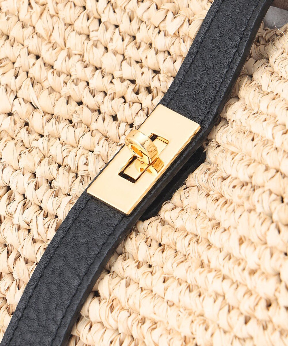 23区 VIOLAd'ORO ラフィア トートバッグ 