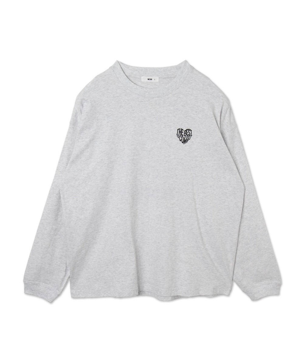 WEGO 【ユニセックス着用ITEM】ガールフレンドグラフィックBIGロンT（LS） 