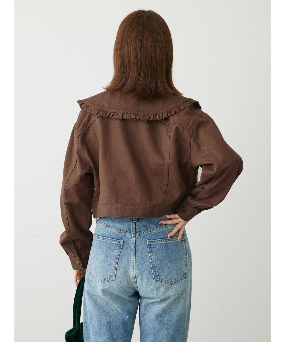 Green Parks ・Ｄｏｕｂｌｅ　Ｆｌａｇｓ　フリルカラージャケット 