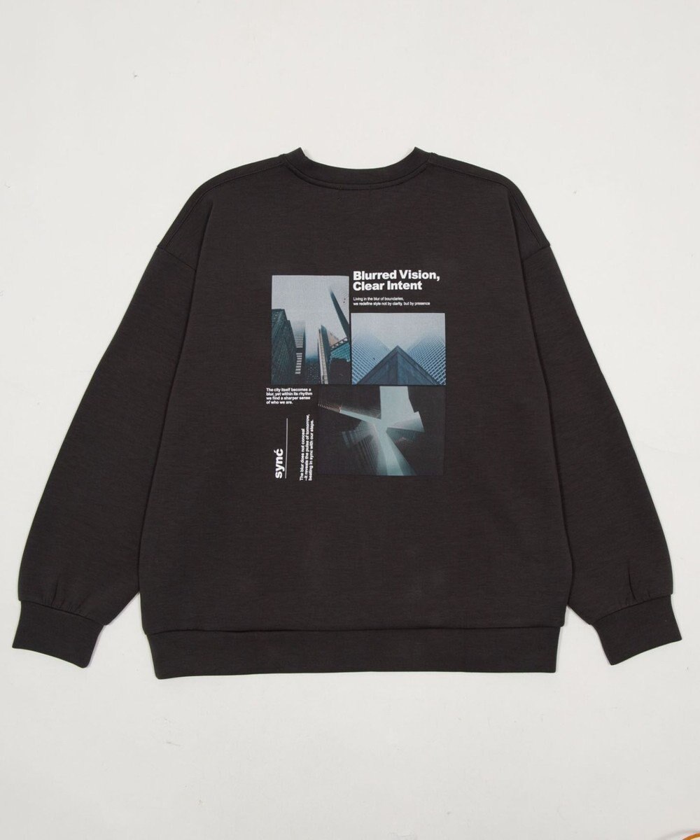 WEGO 【ユニセックス着用ITEM】アクセ付きフォトグラフィックプルオーバー 