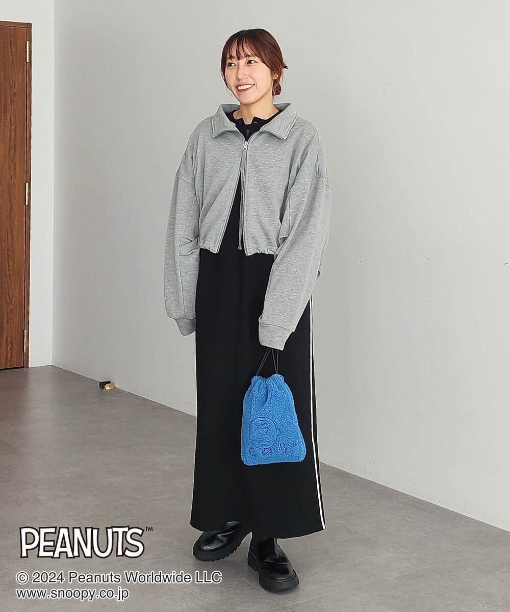 CRAFT STANDARD BOUTIQUE 【PEANUTS】ボア巾着ショルダーバッグ 
