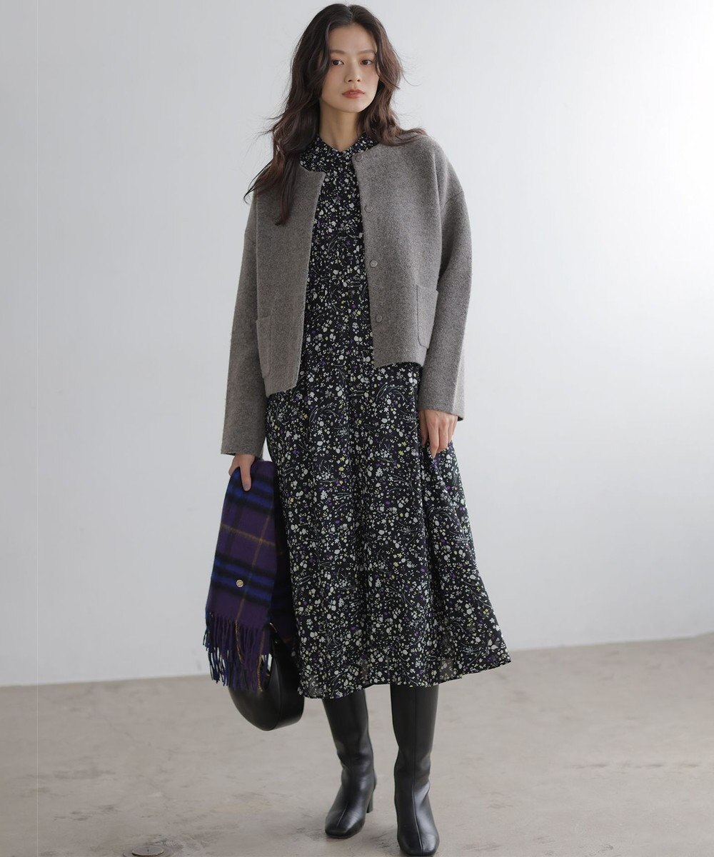 組曲 L プティフラワープリント ワンピース 