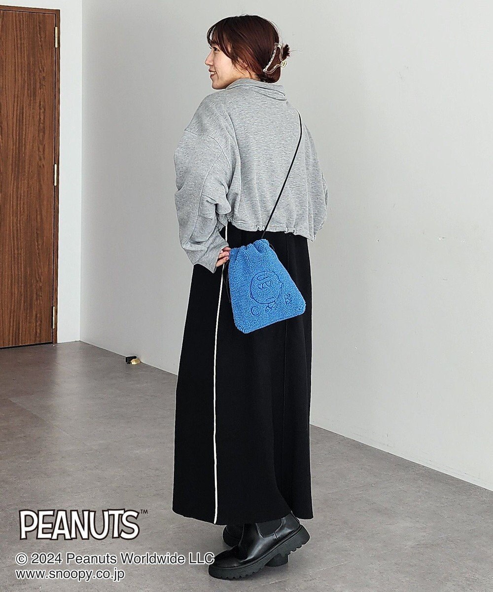 CRAFT STANDARD BOUTIQUE 【PEANUTS】ボア巾着ショルダーバッグ 