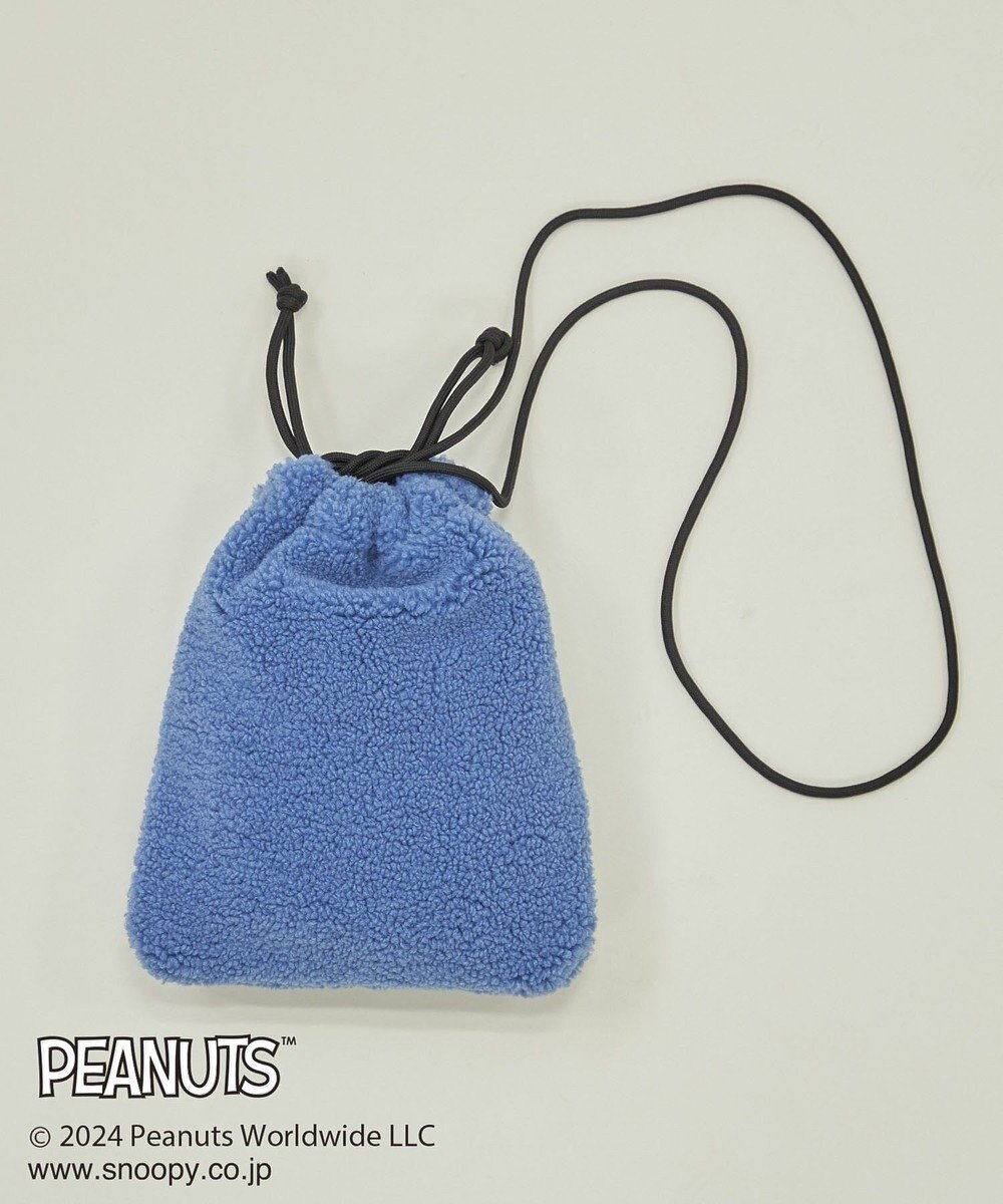 CRAFT STANDARD BOUTIQUE 【PEANUTS】ボア巾着ショルダーバッグ 