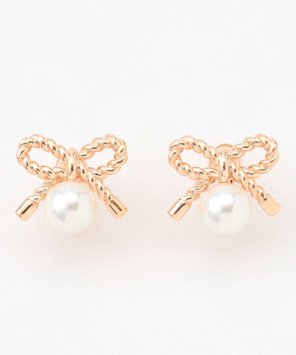 TOCCA PROMISE PEARL RIBBON EARRINGS イヤリング 