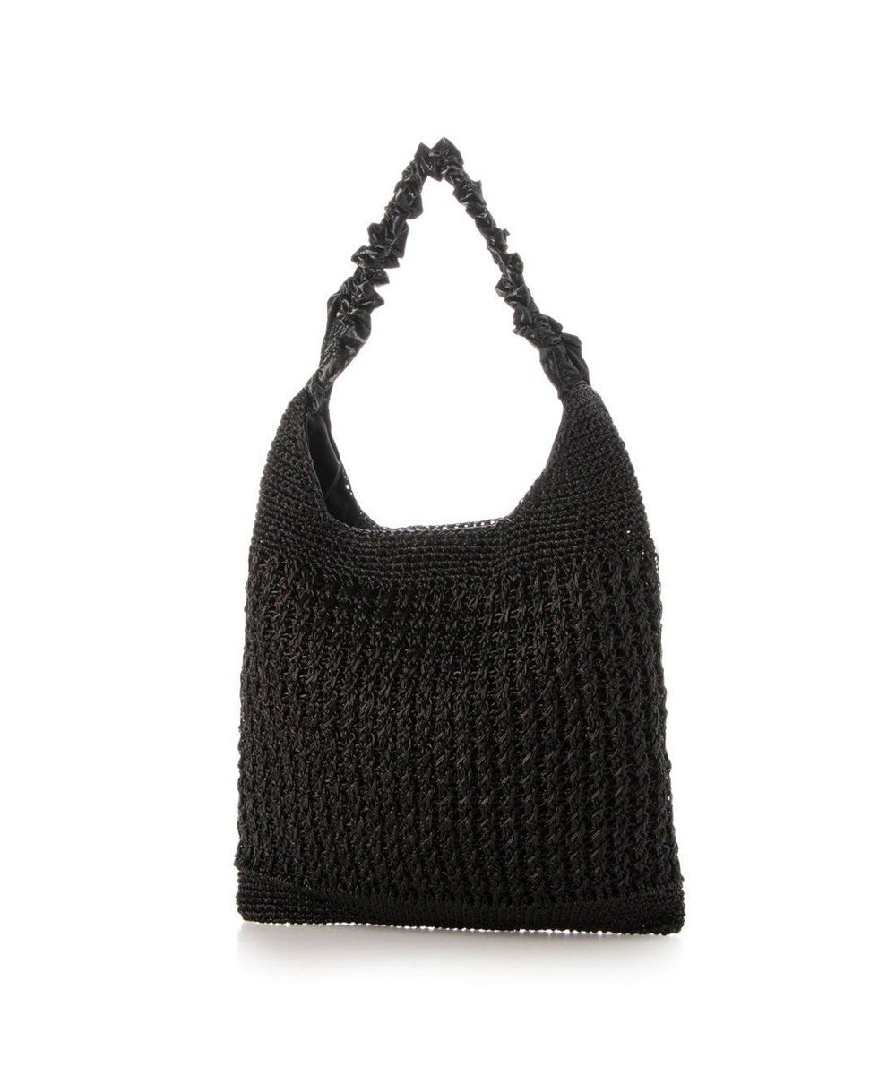 UNBILLION カシュカシュ cachecache / メタリックコードフリルハンドルトート 