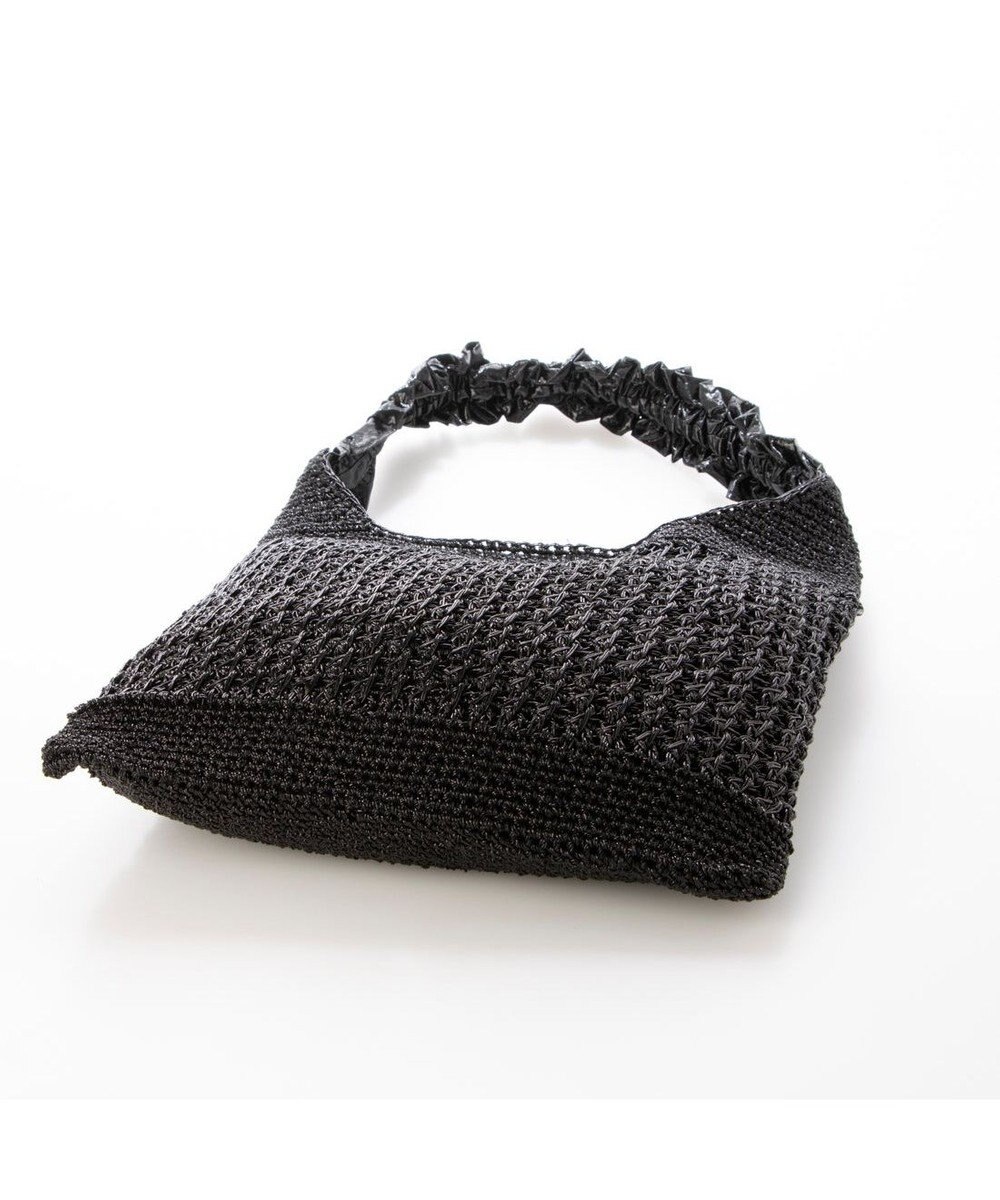 UNBILLION カシュカシュ cachecache / メタリックコードフリルハンドルトート 