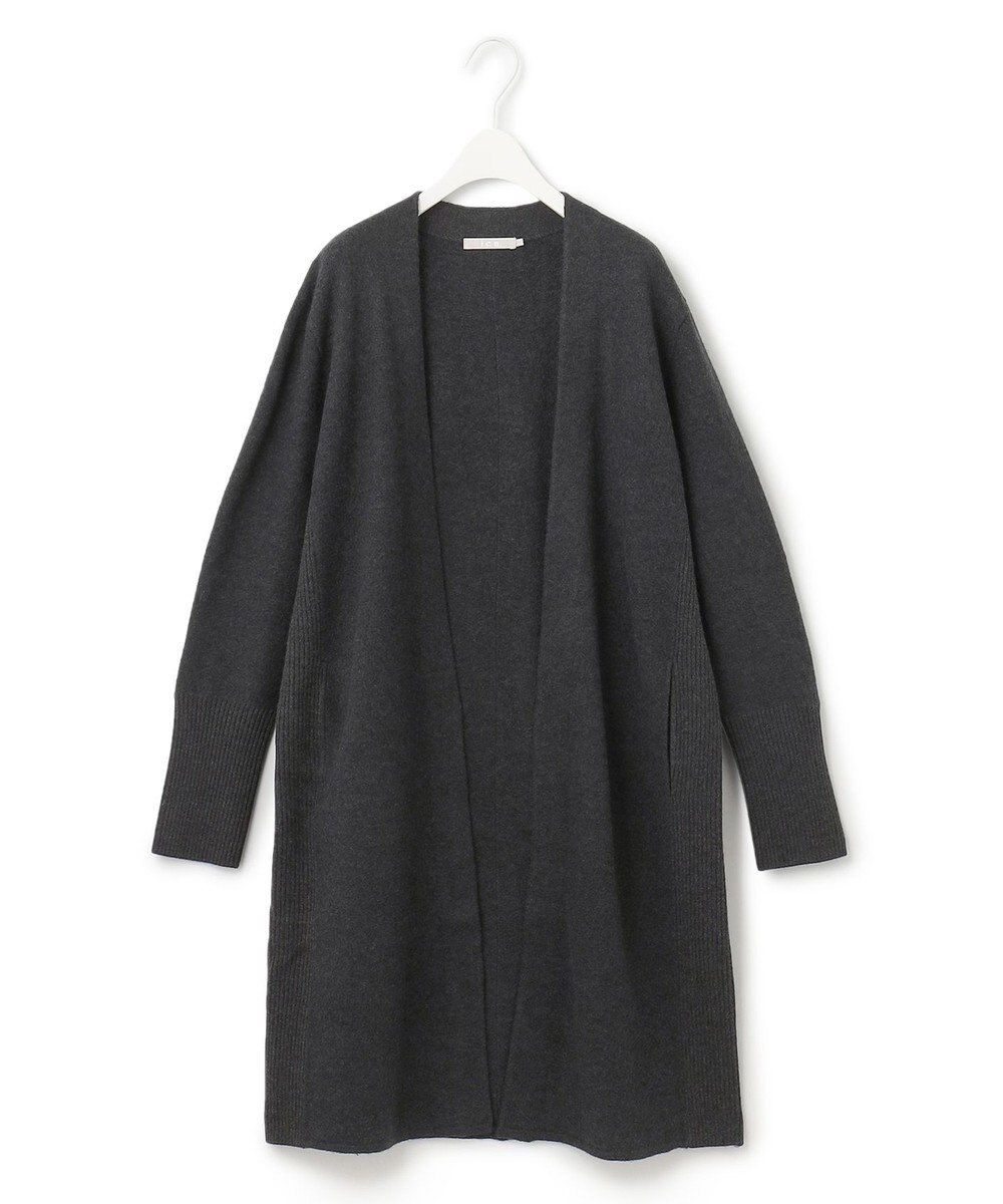 ICB L ミルドウール ロングカーディガン 