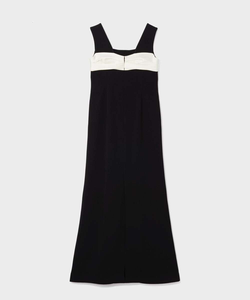 GRACE CONTINENTAL サテンリボンロングドレス 