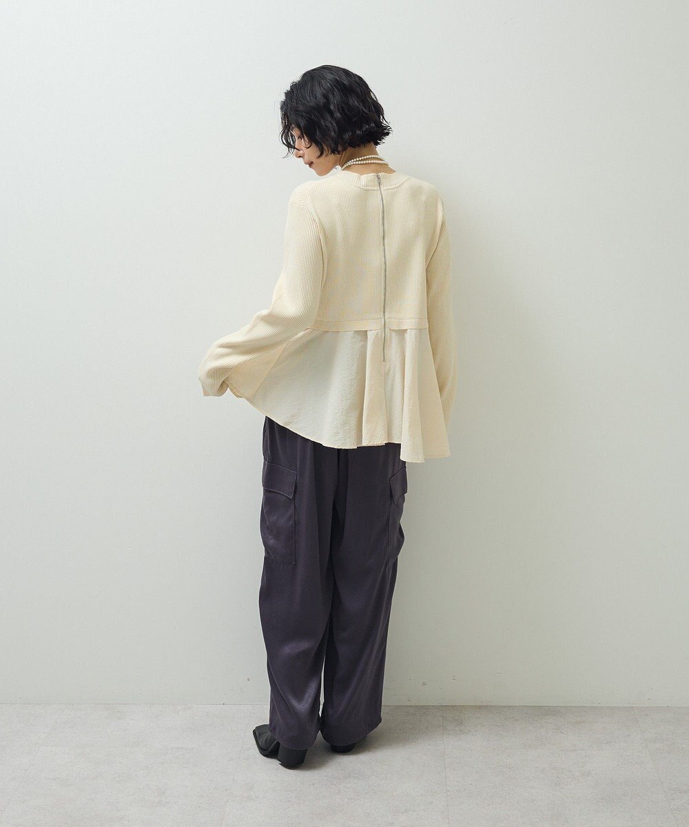 Green Parks ・ＥＬＥＮＣＡＲＥ　ＤＵＥ　ハイブリットハイネックニット 